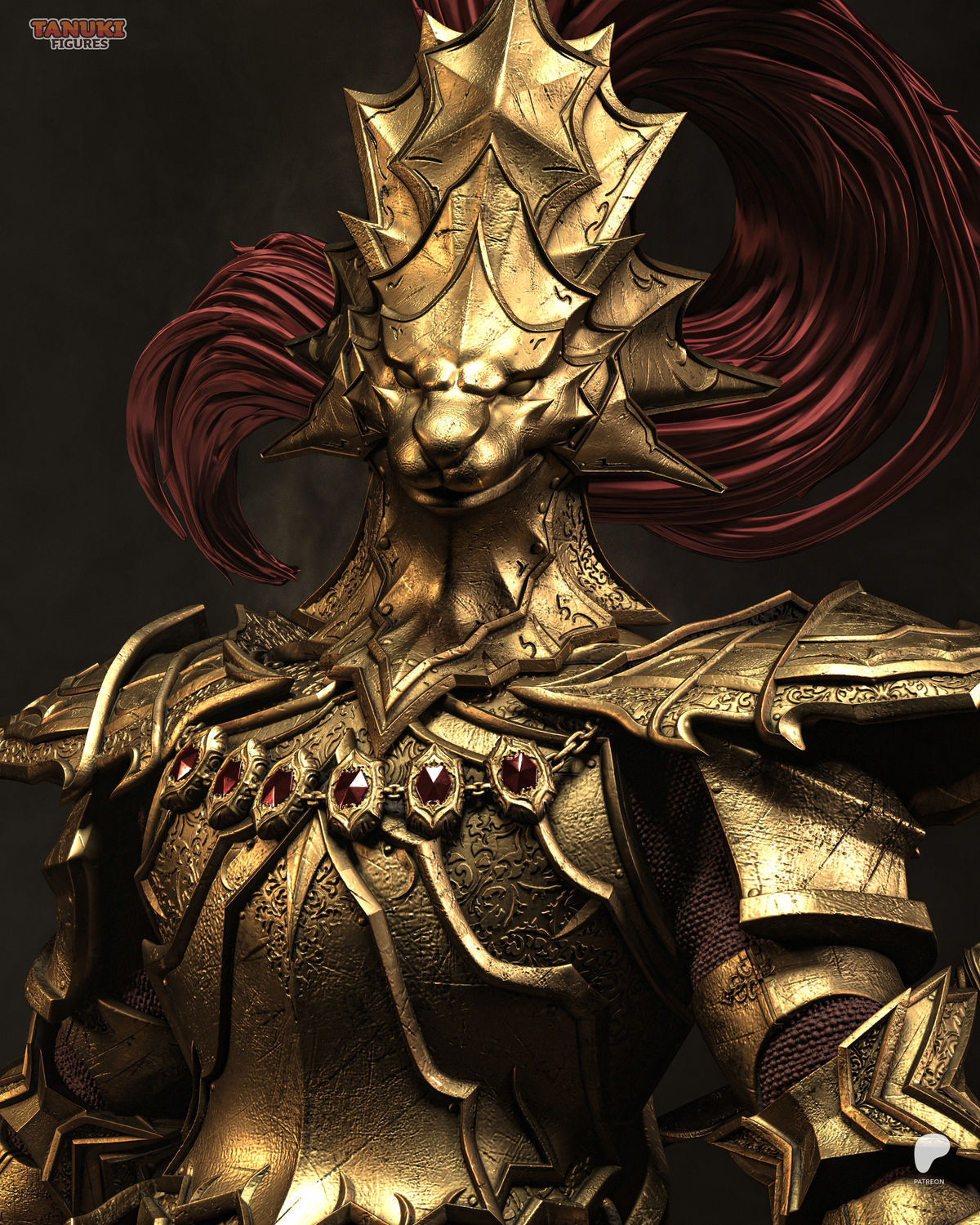 Tanuki Figures Ornstein - Dark Souls