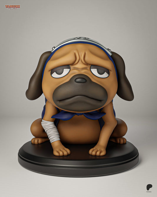 Tanuki Figures Pakkun
