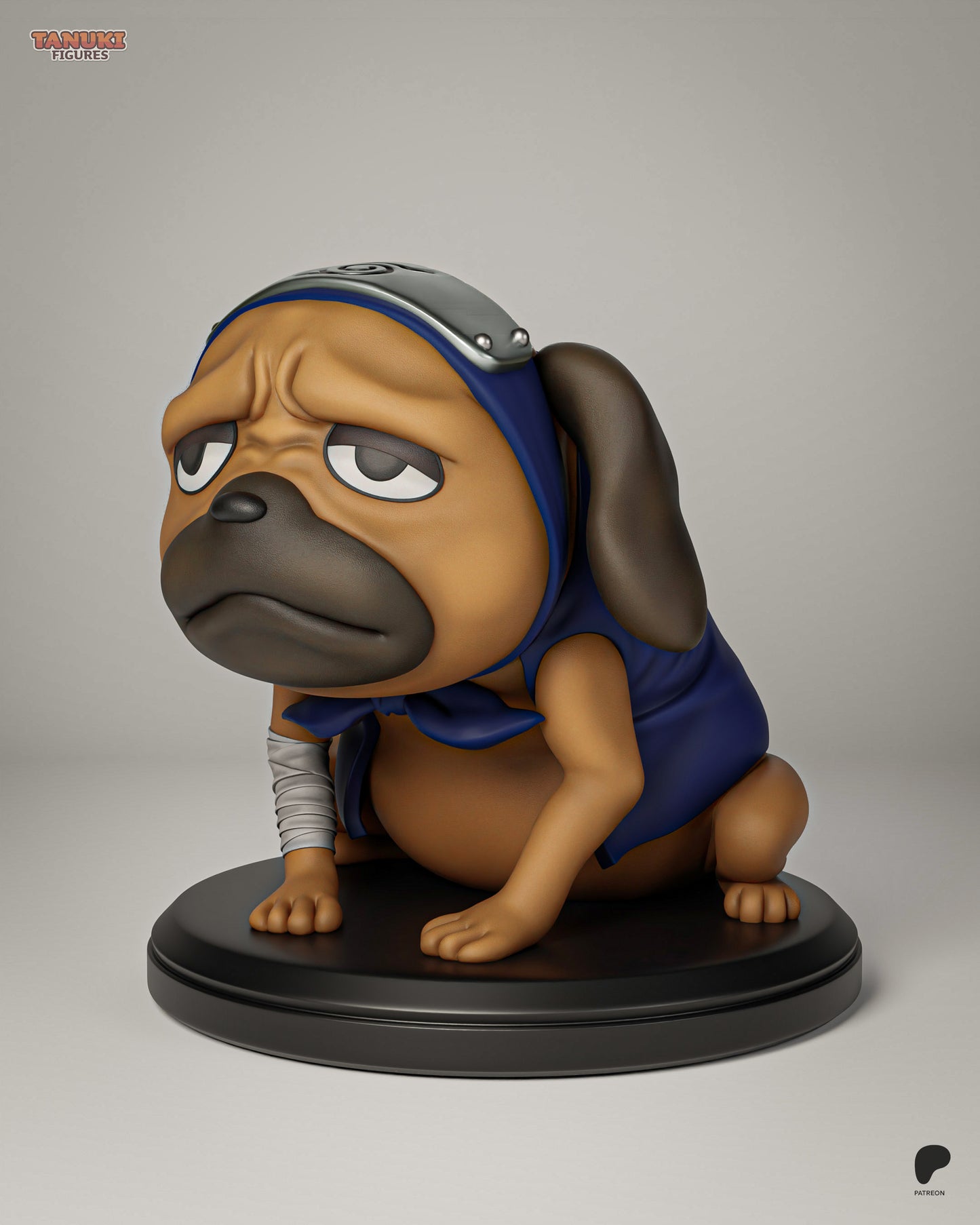 Tanuki Figures Pakkun