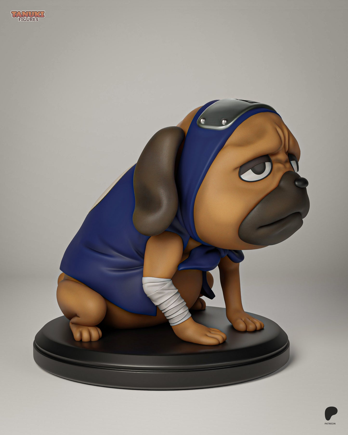 Tanuki Figures Pakkun