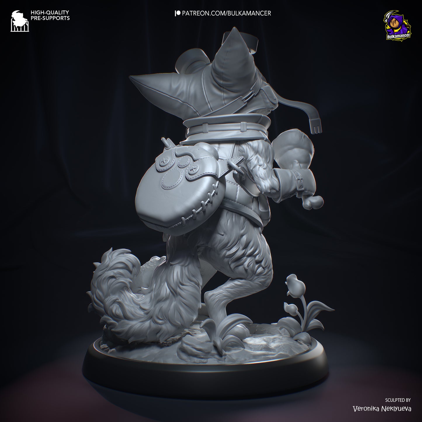 Bulkamancer Sculps Palico and Toad - Monster Hunter Wilds