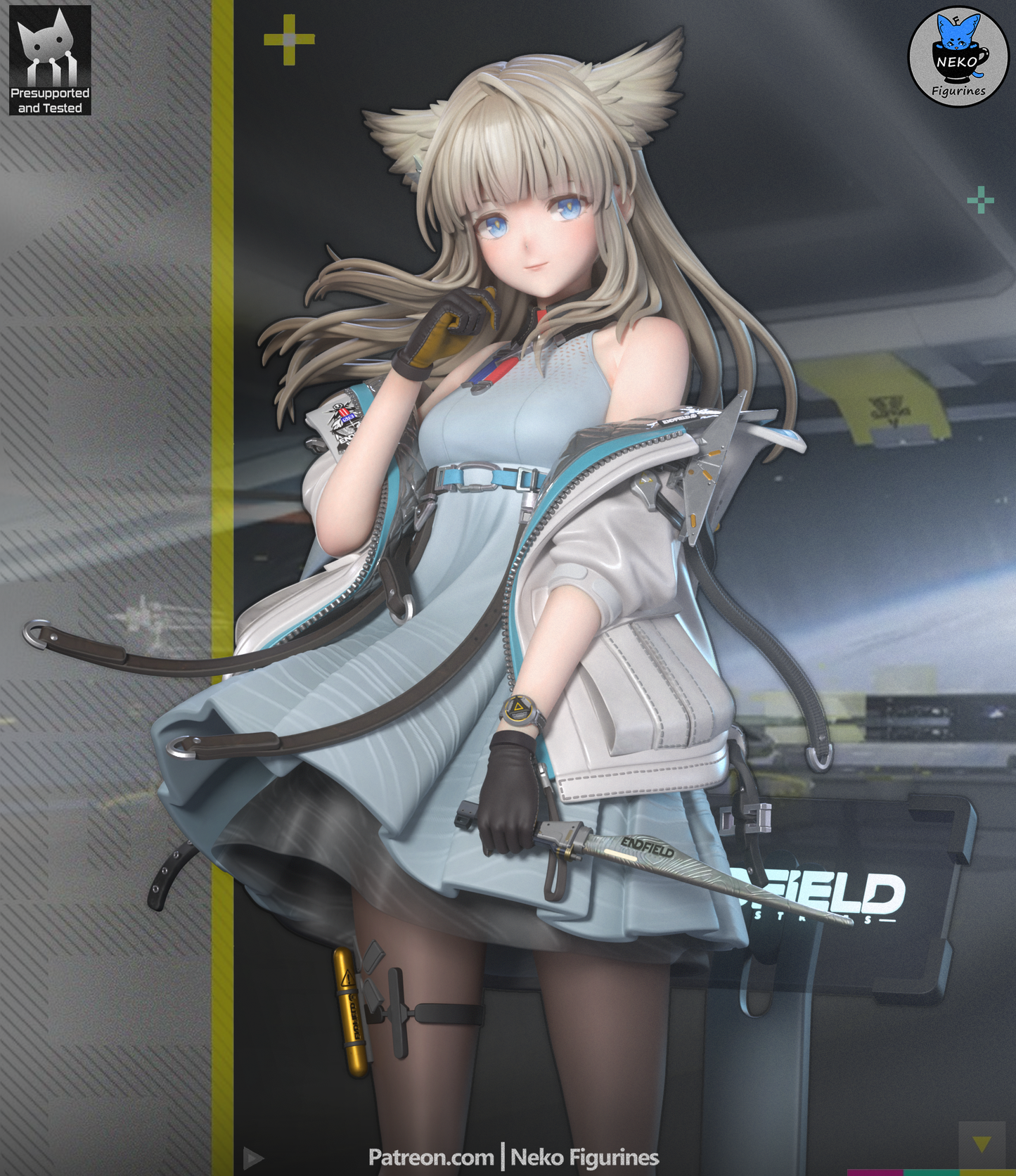 Neko Figurines Perlica - Arknights Enfield
