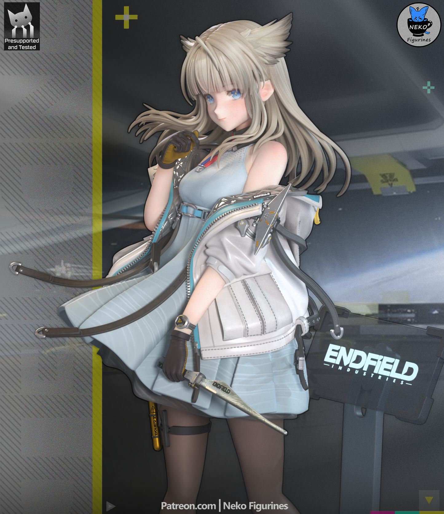 Neko Figurines Perlica - Arknights Enfield