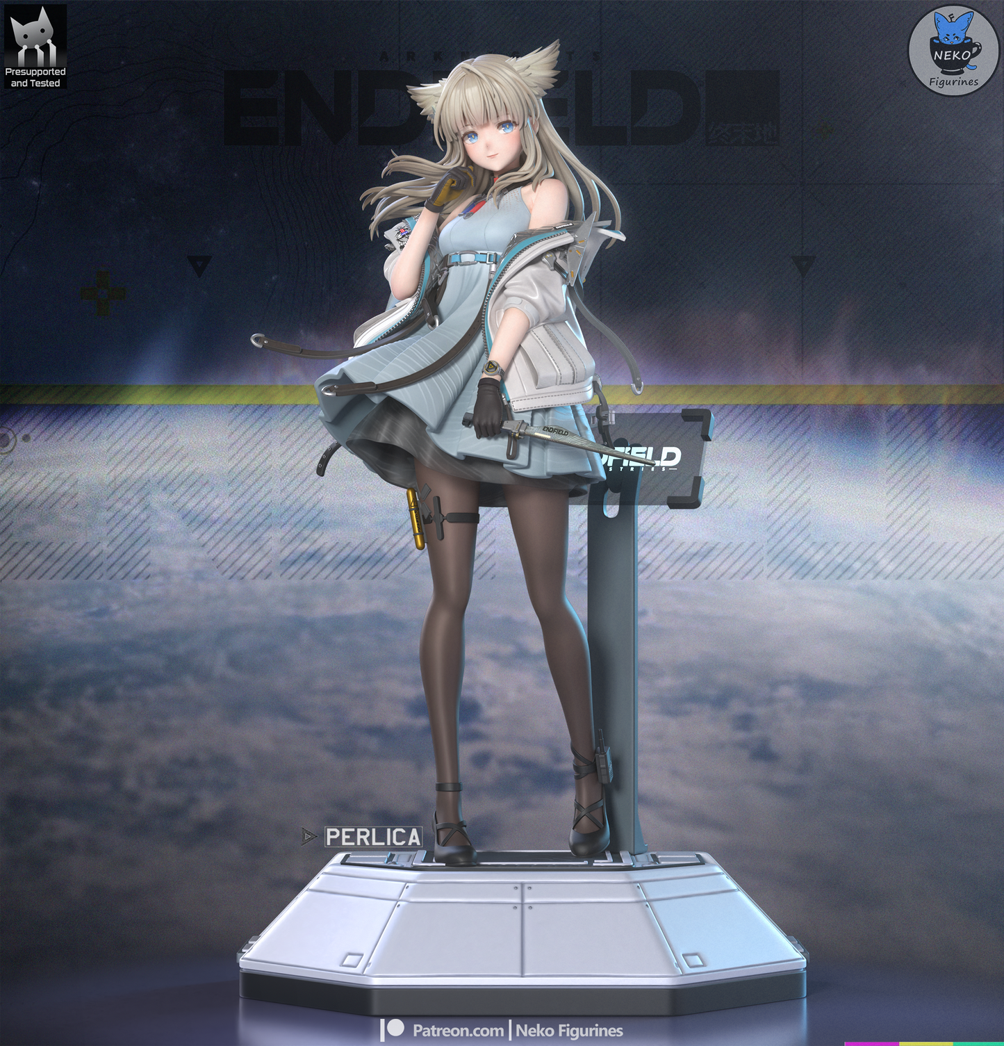 Neko Figurines Perlica - Arknights Enfield