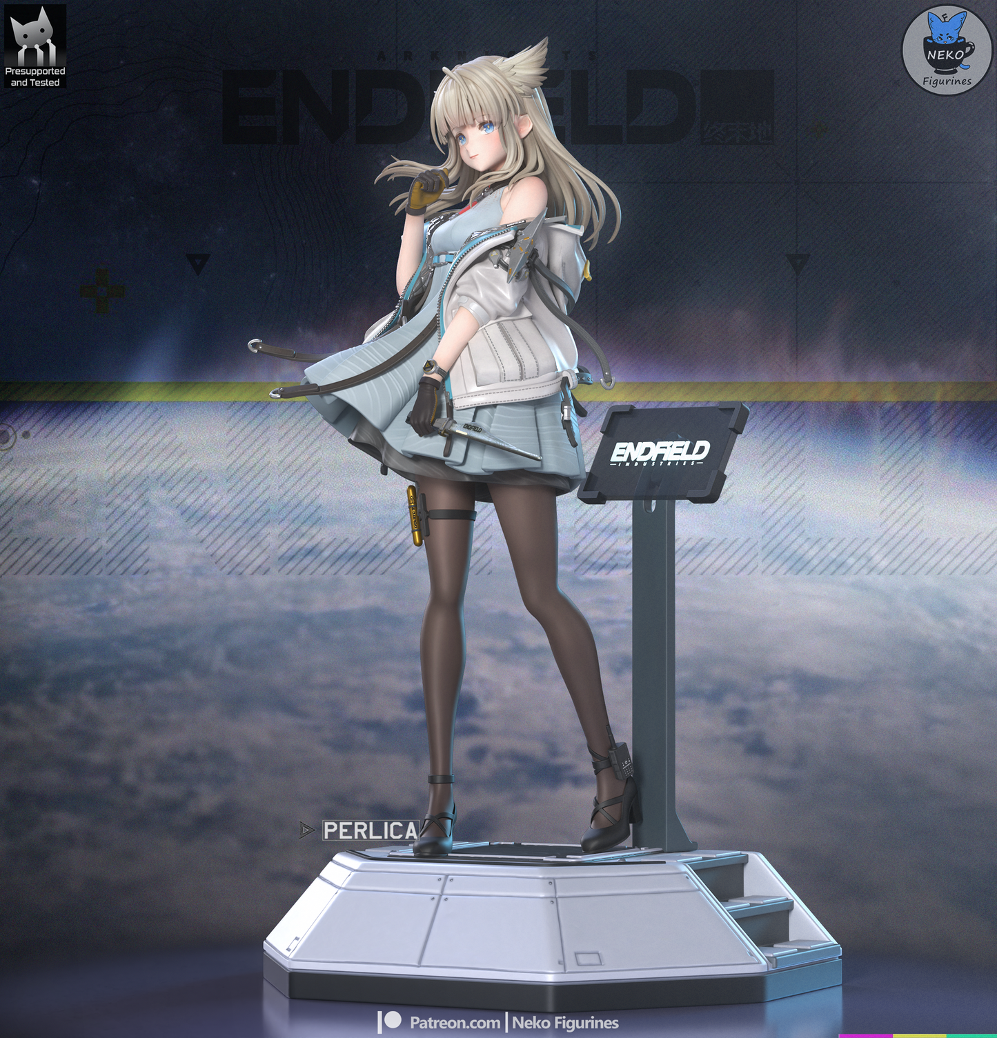 Neko Figurines Perlica - Arknights Enfield