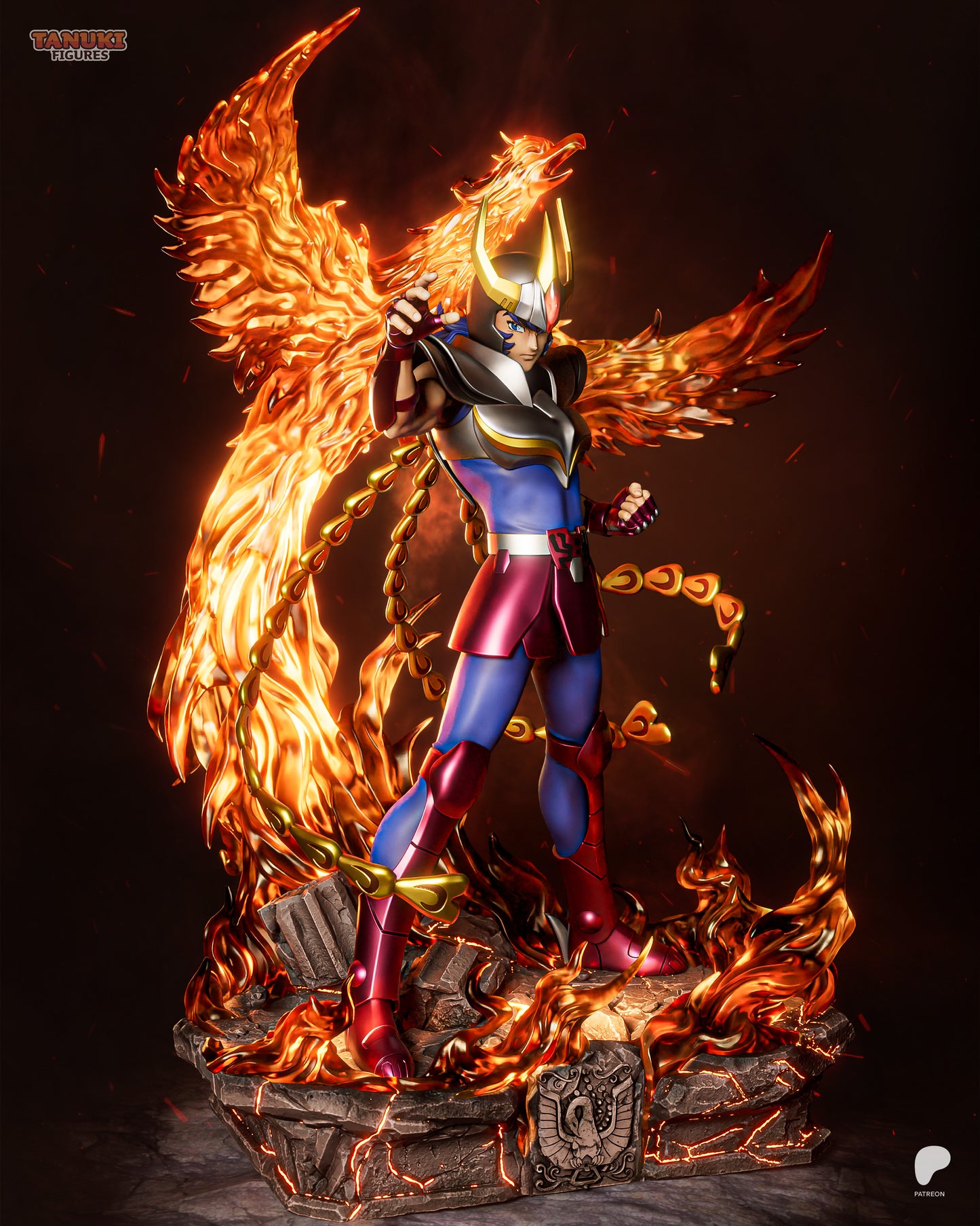 Tanuki Figures Phoenix Ikki - Saint Seiya