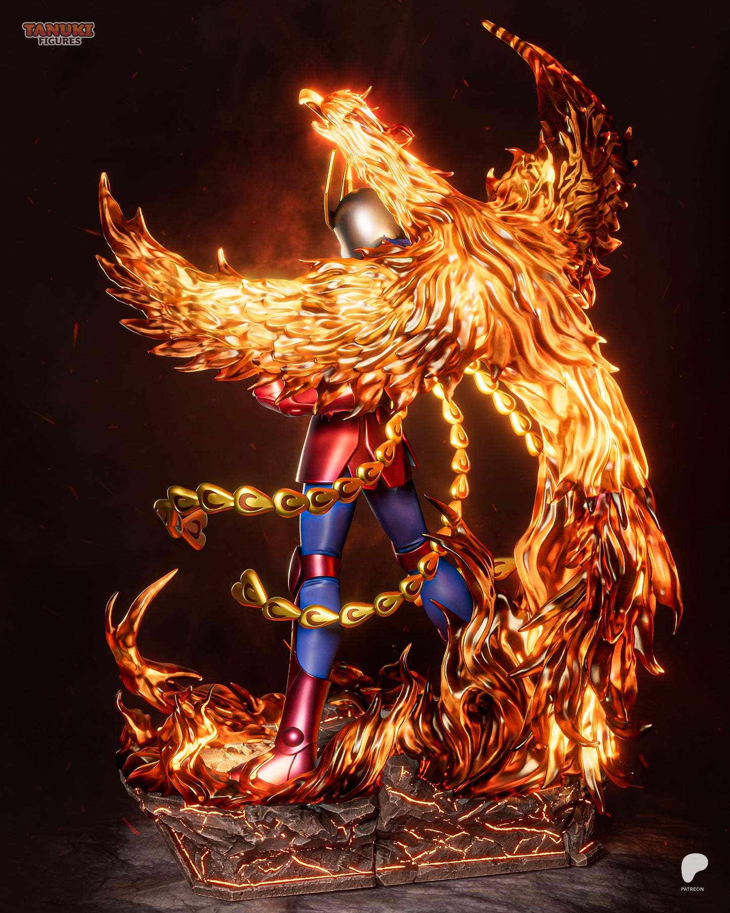 Tanuki Figures Phoenix Ikki - Saint Seiya