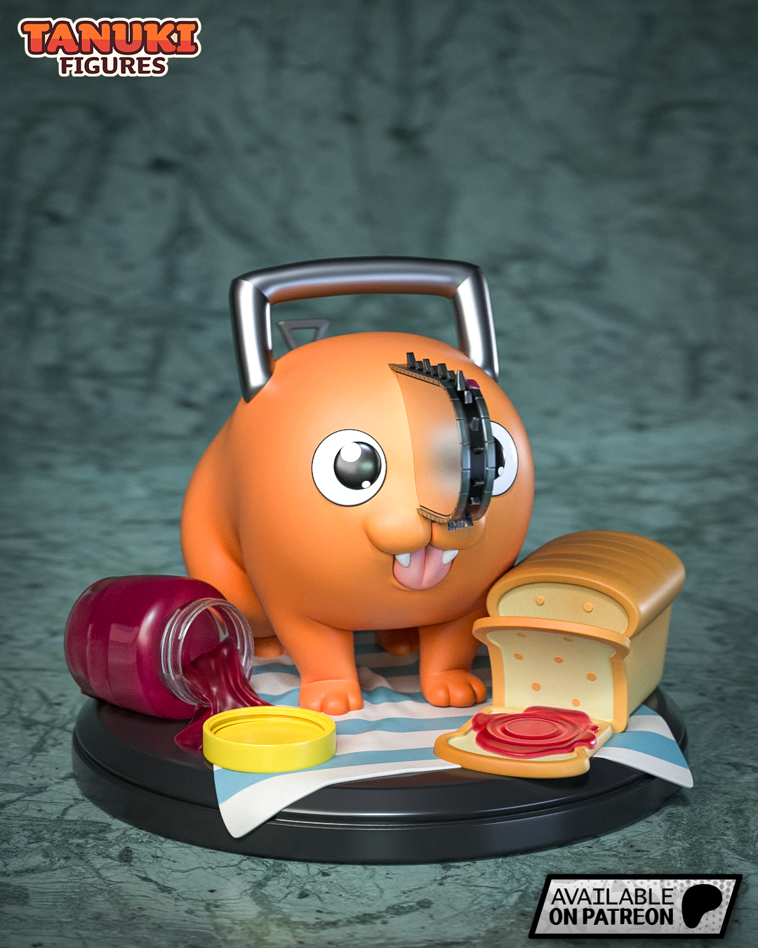 Tanuki Figures Pochita - Chainsaw man