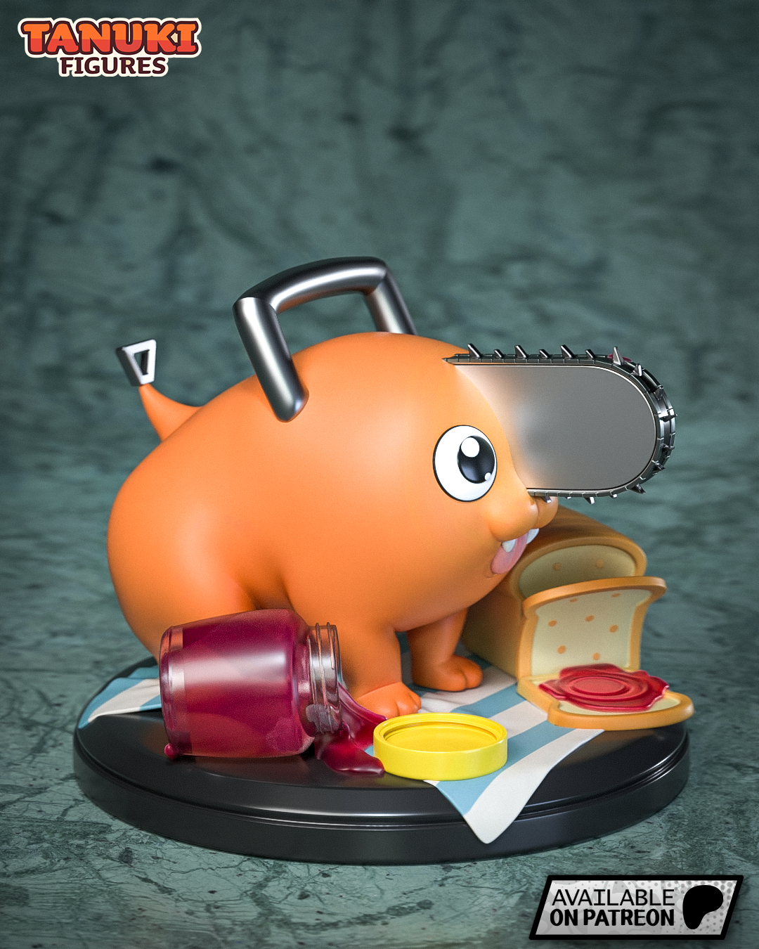Tanuki Figures Pochita - Chainsaw man