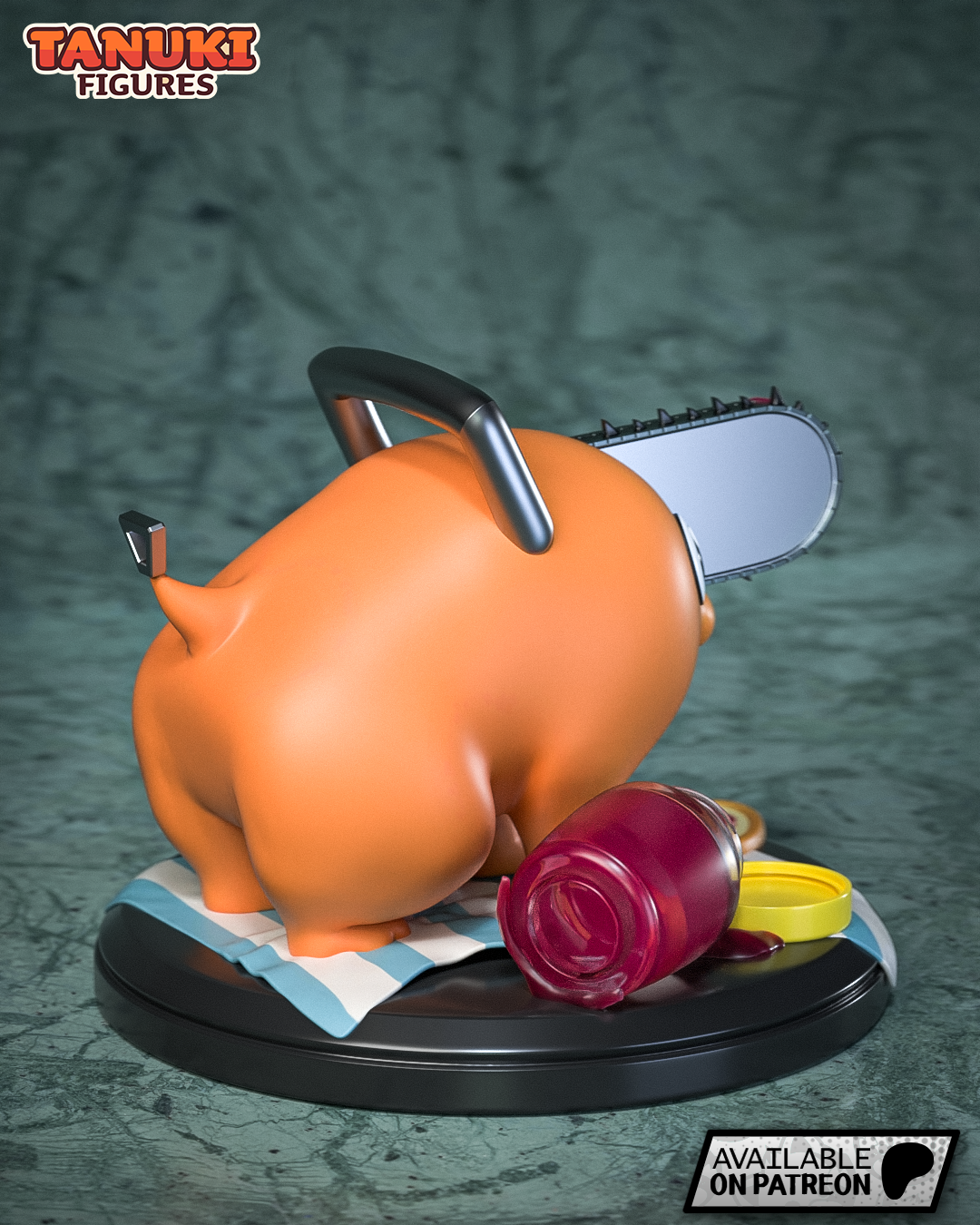 Tanuki Figures Pochita - Chainsaw man