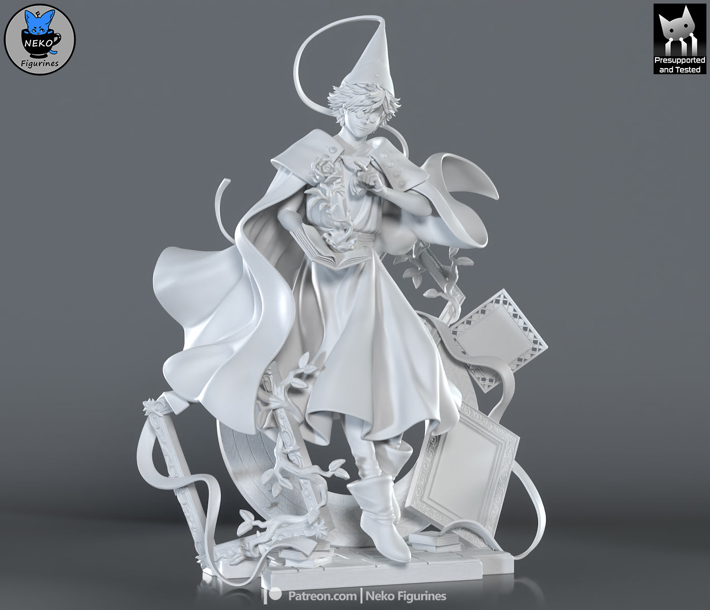 Neko Figurines Qifrey - Witch Hat Atelier
