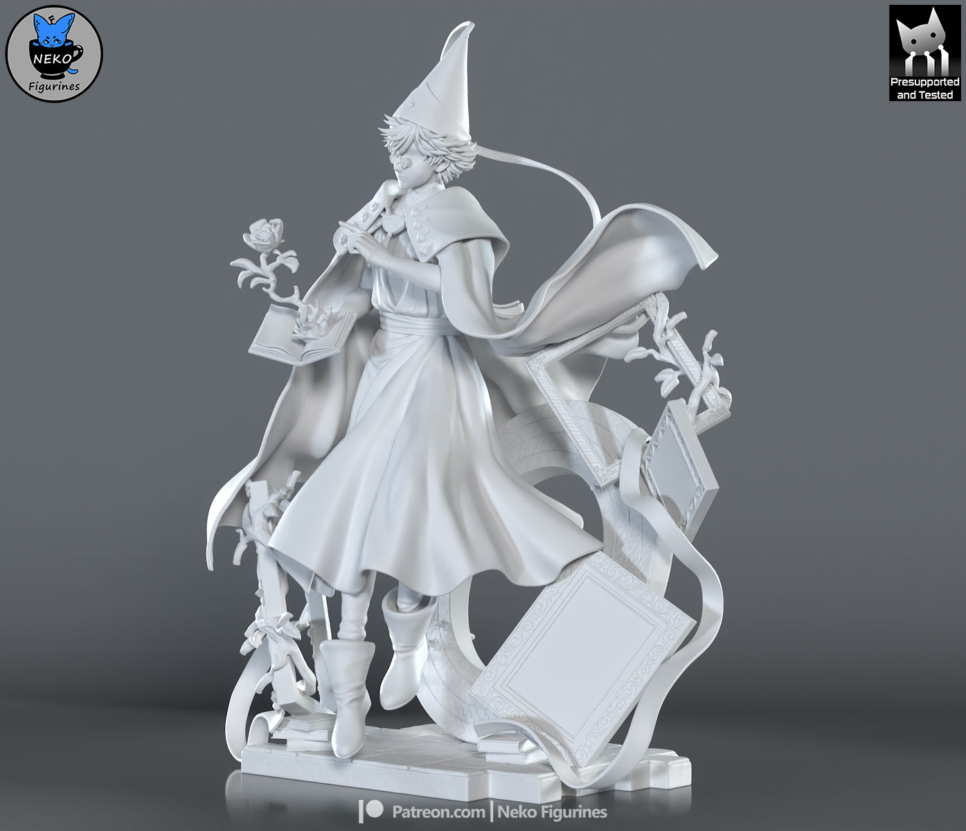 Neko Figurines Qifrey - Witch Hat Atelier