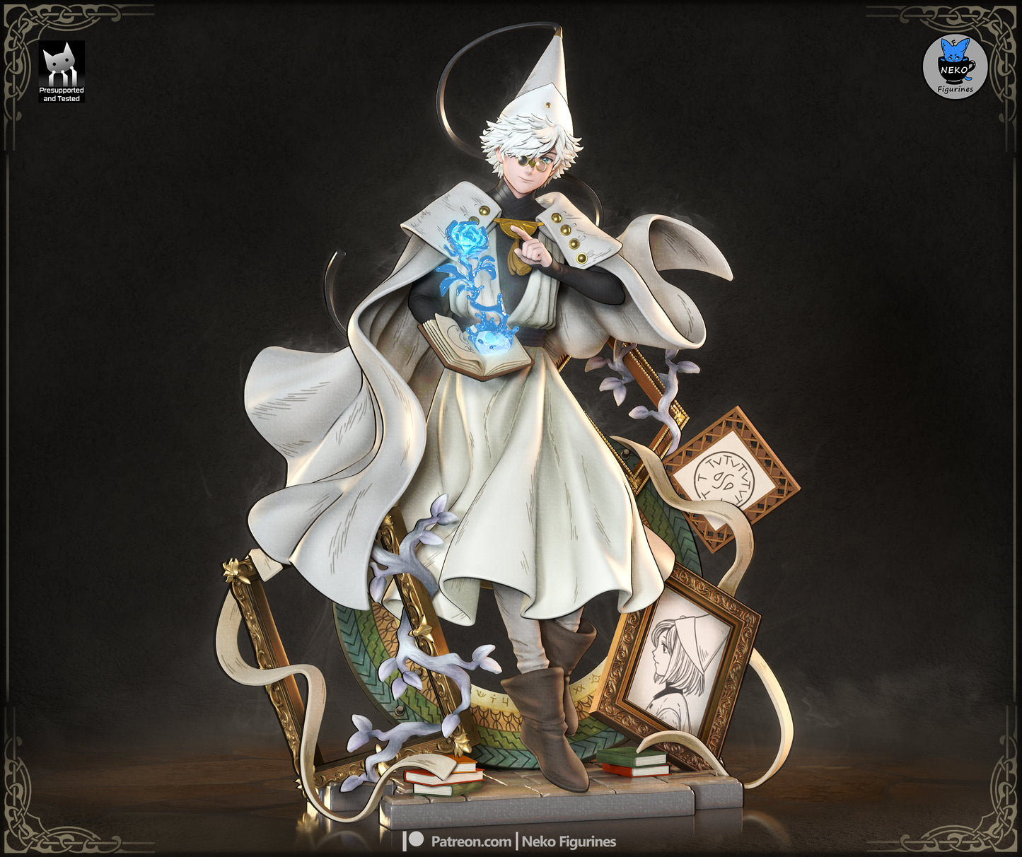 Neko Figurines Qifrey - Witch Hat Atelier