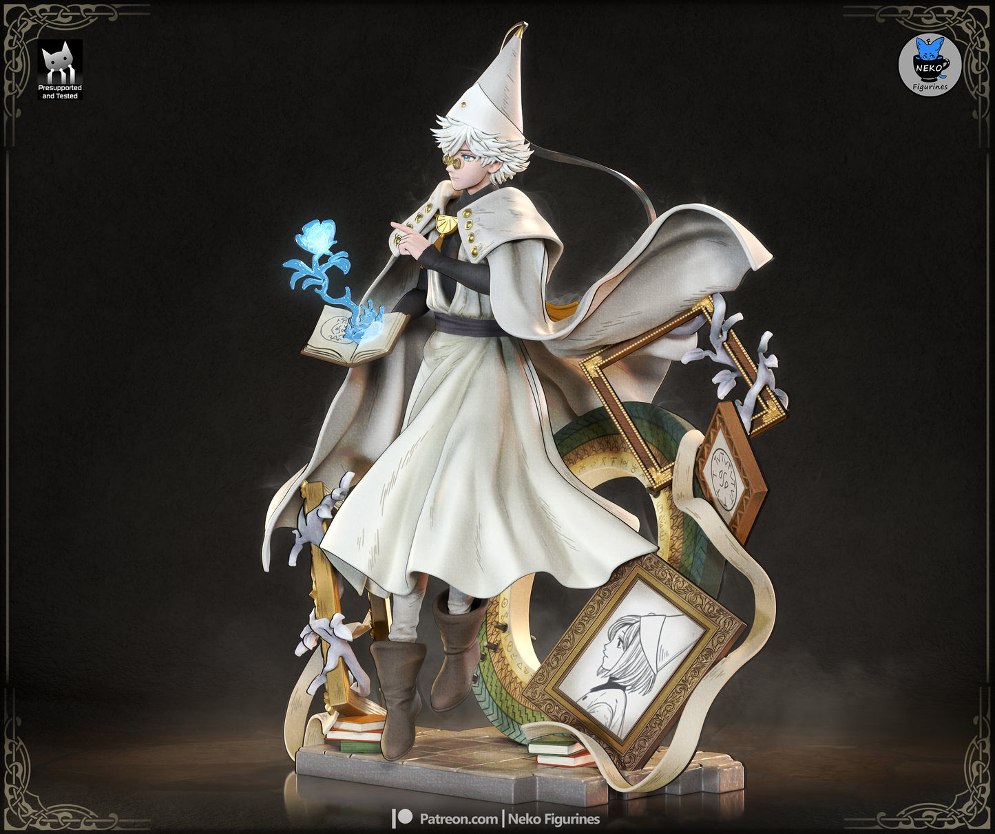 Neko Figurines Qifrey - Witch Hat Atelier