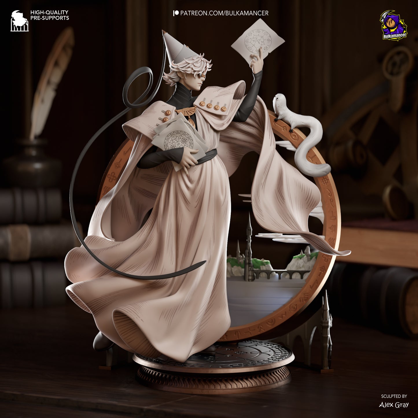 Bulkamancer Sculps Qifrey - Witch Hat Atelier