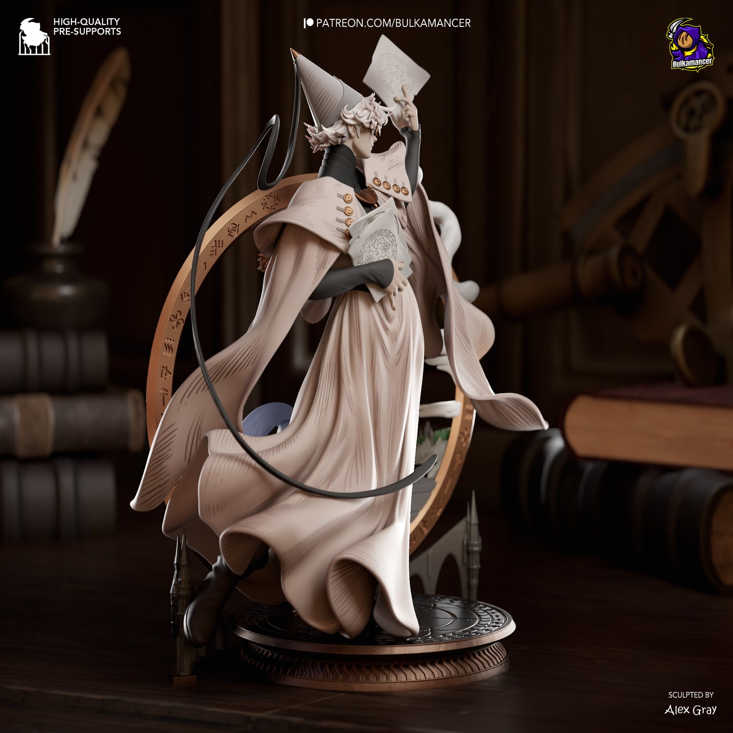 Bulkamancer Sculps Qifrey - Witch Hat Atelier