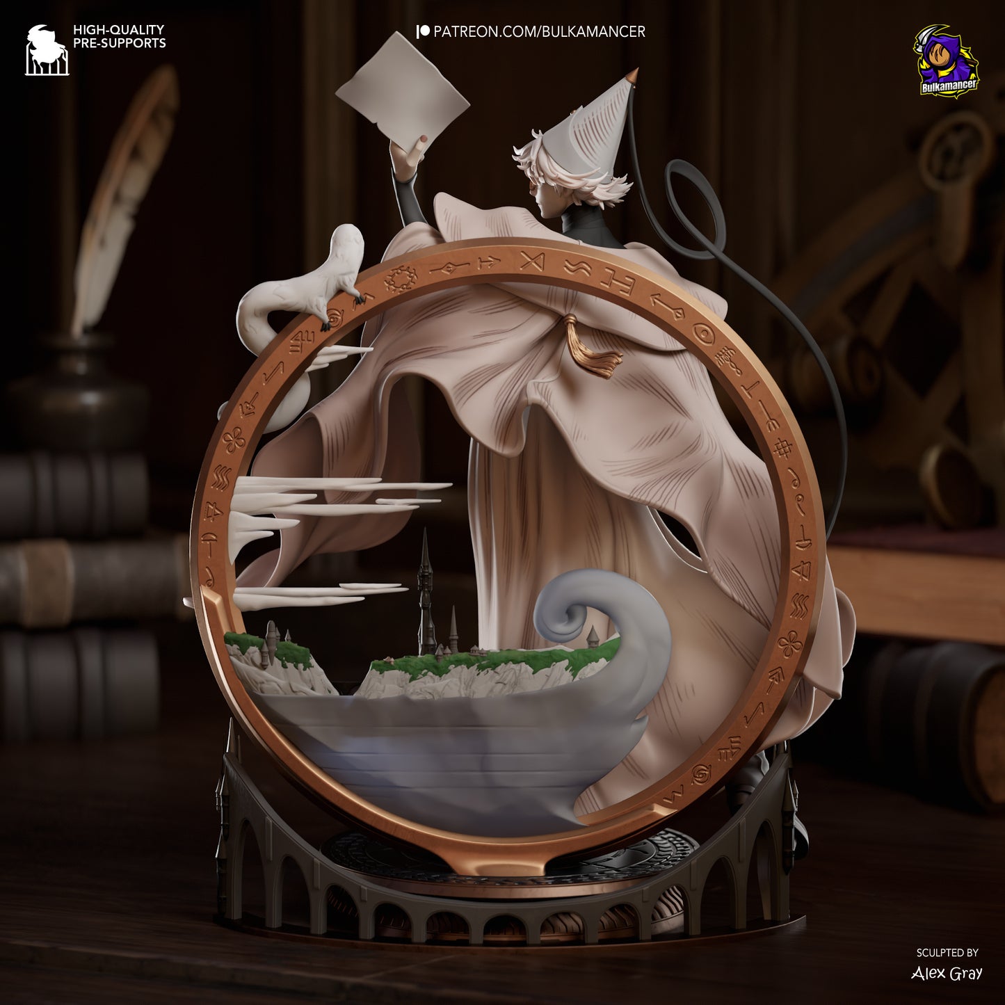 Bulkamancer Sculps Qifrey - Witch Hat Atelier