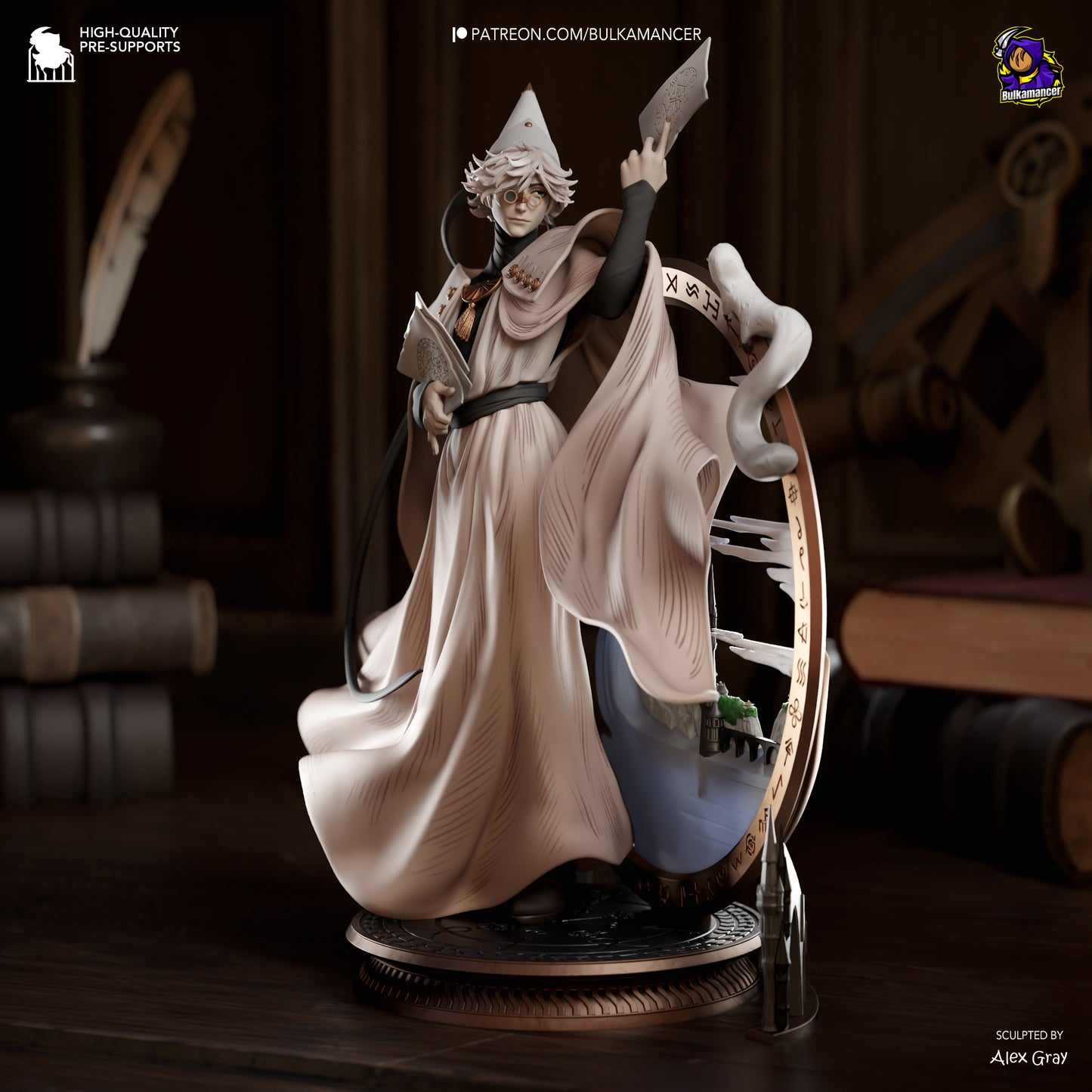 Bulkamancer Sculps Qifrey - Witch Hat Atelier