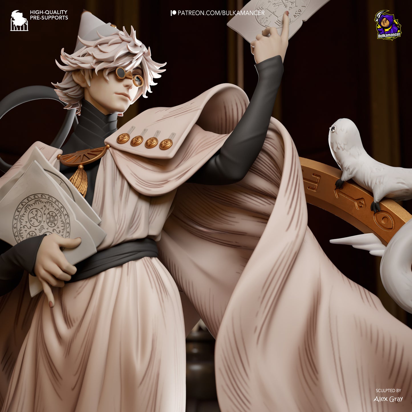 Bulkamancer Sculps Qifrey - Witch Hat Atelier