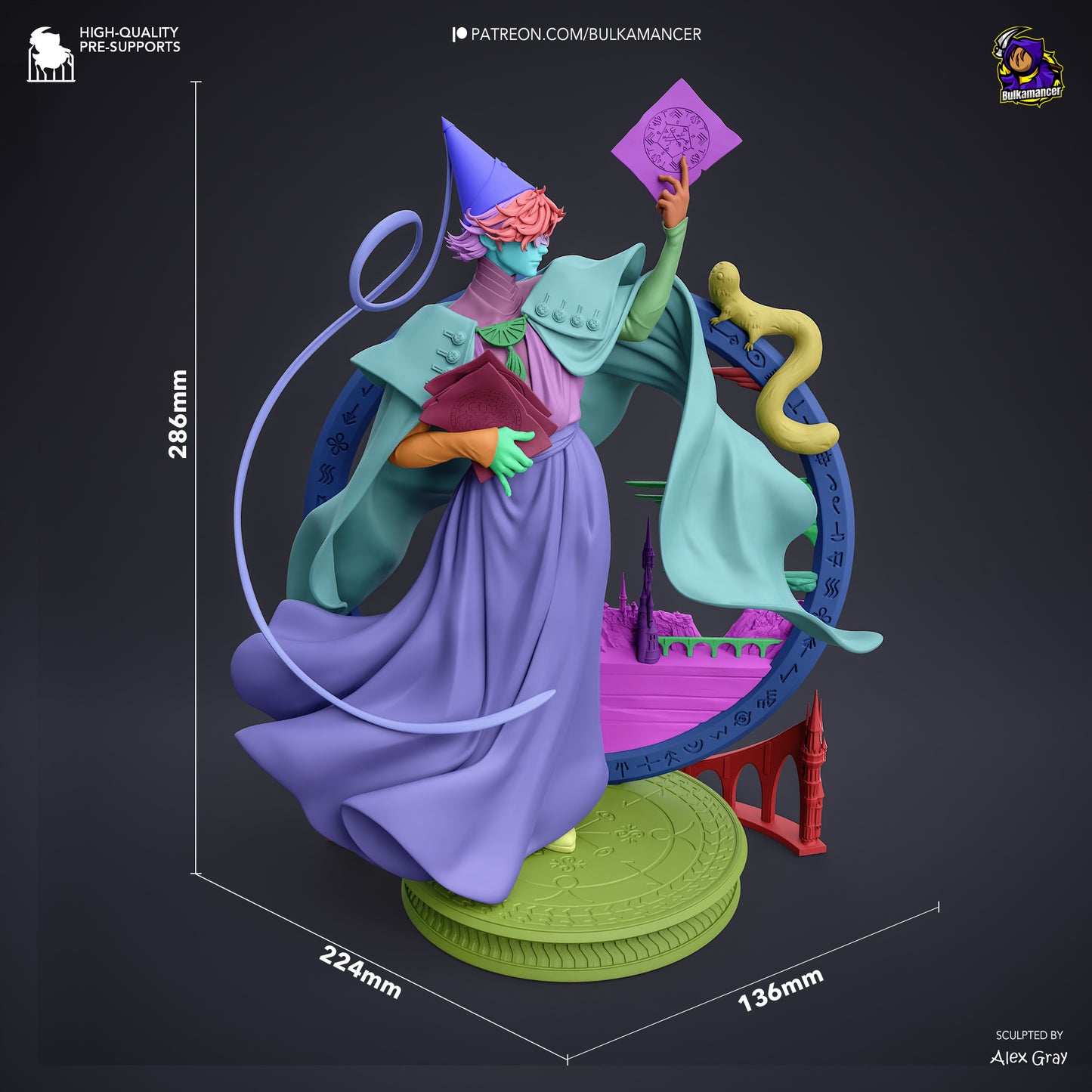 Bulkamancer Sculps Qifrey - Witch Hat Atelier