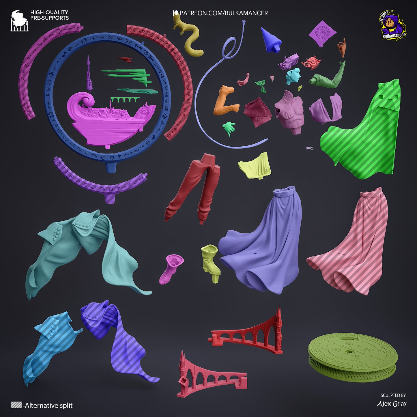 Bulkamancer Sculps Qifrey - Witch Hat Atelier