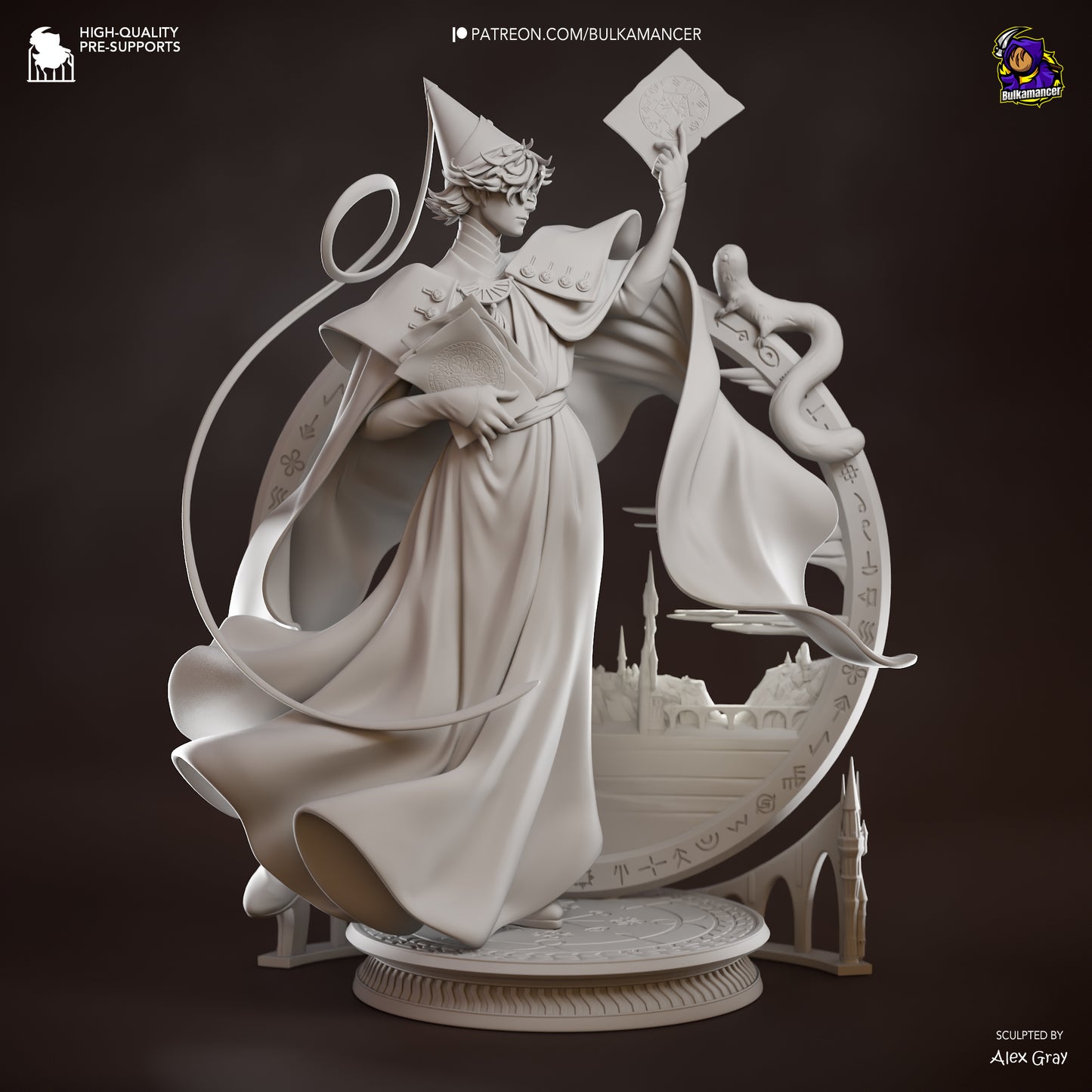 Bulkamancer Sculps Qifrey - Witch Hat Atelier