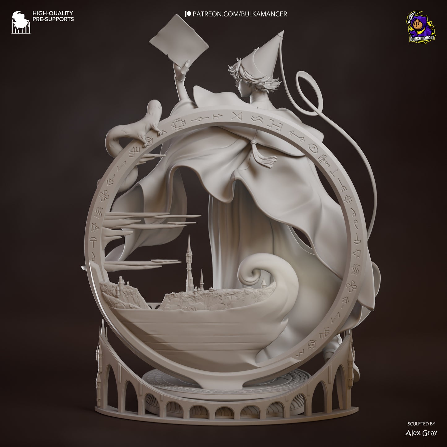 Bulkamancer Sculps Qifrey - Witch Hat Atelier