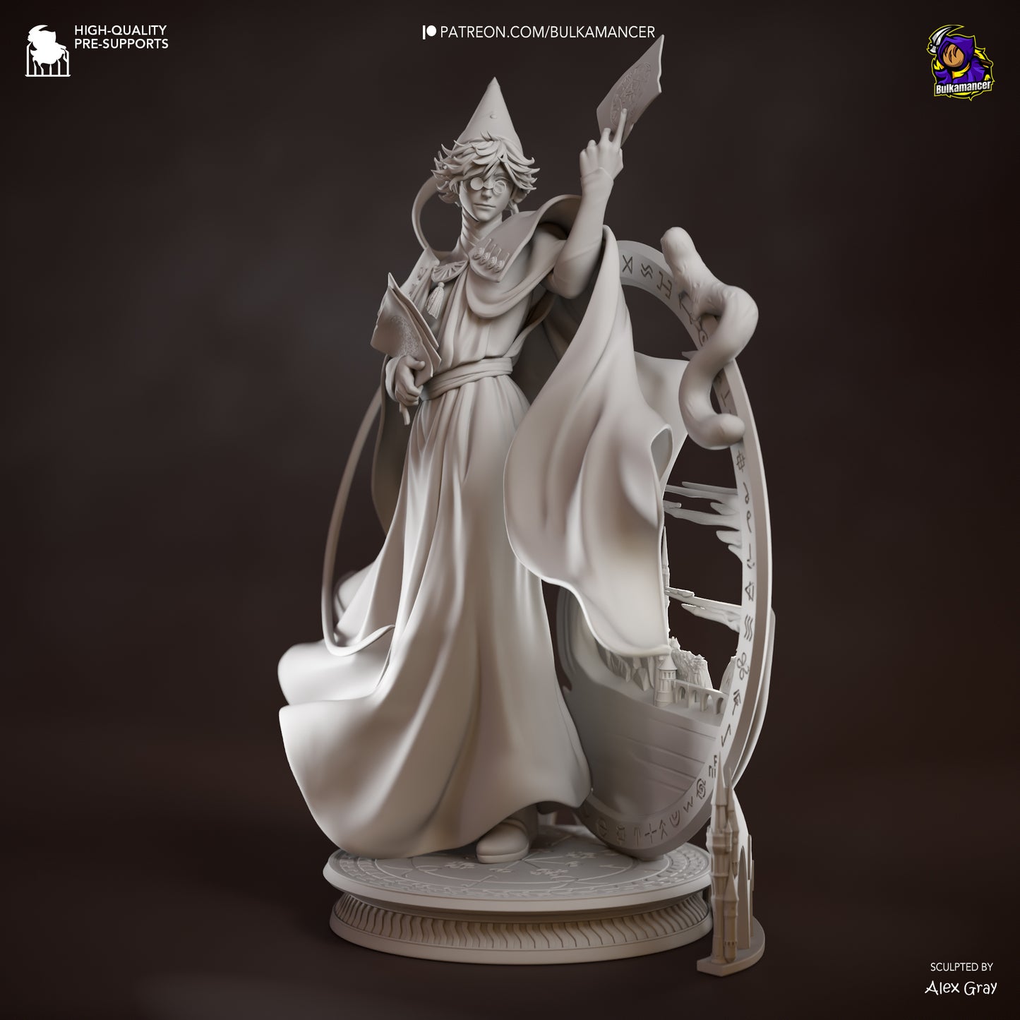 Bulkamancer Sculps Qifrey - Witch Hat Atelier
