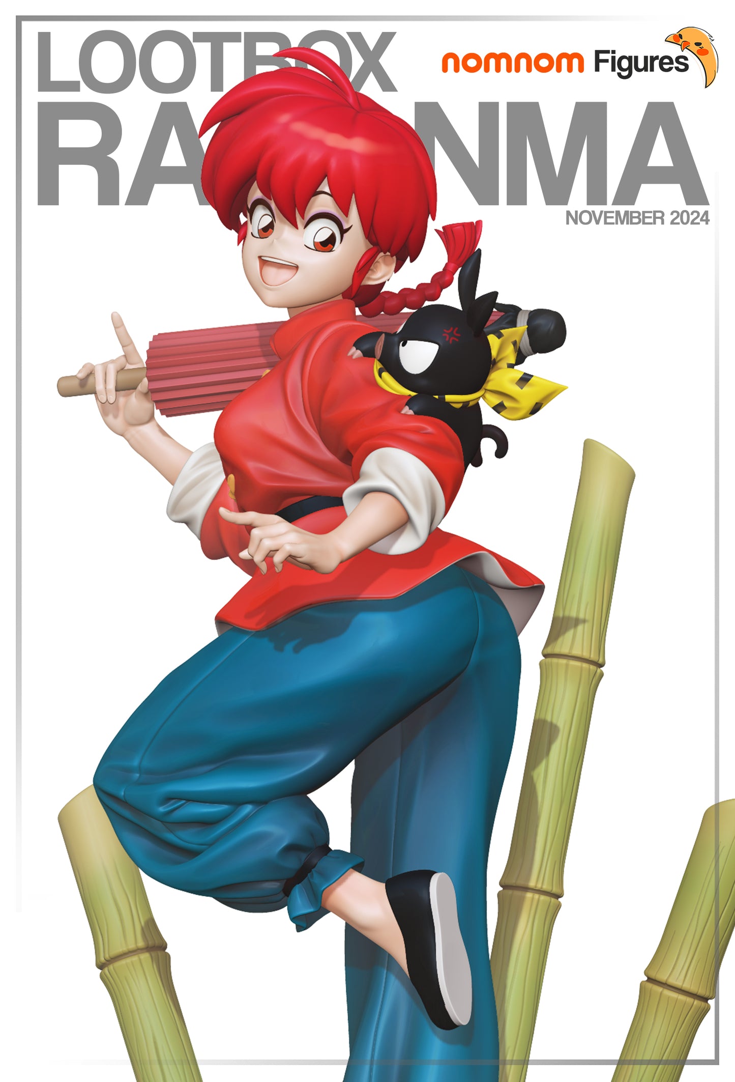 Nomnom Figures Ranma - Ranma 1/2