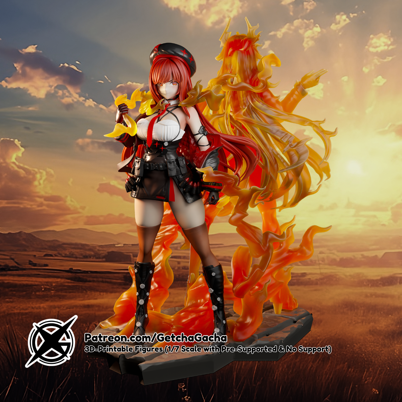 Getcha Gacha Rapi & Redhood - Goddess of Victory: Nikke