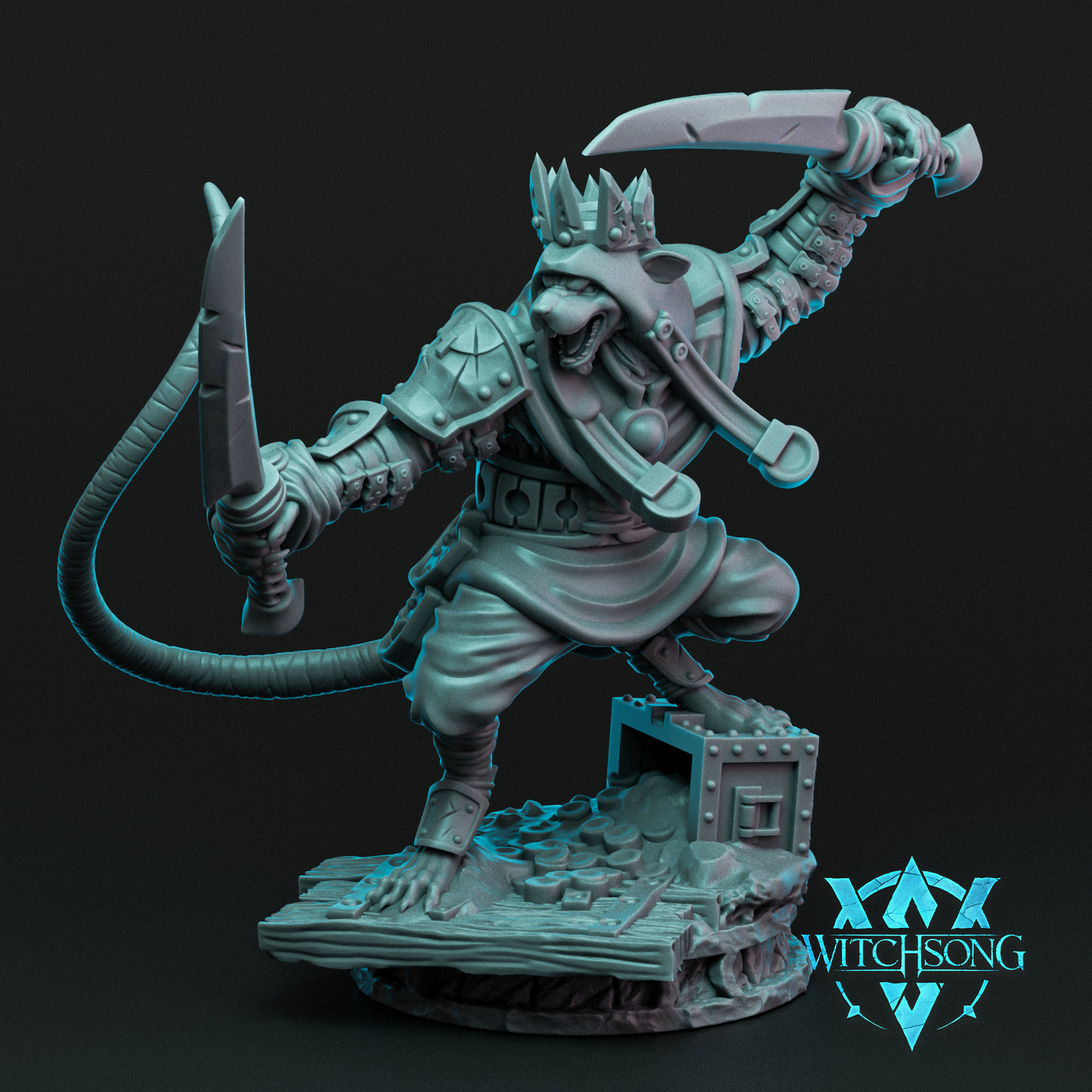 Witchsong Miniatures | Rat King - On Foot