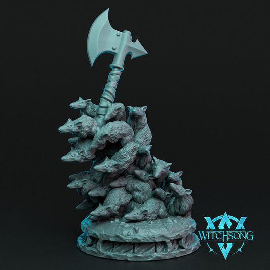 Witchsong Miniatures | Skittering Rat Swarm