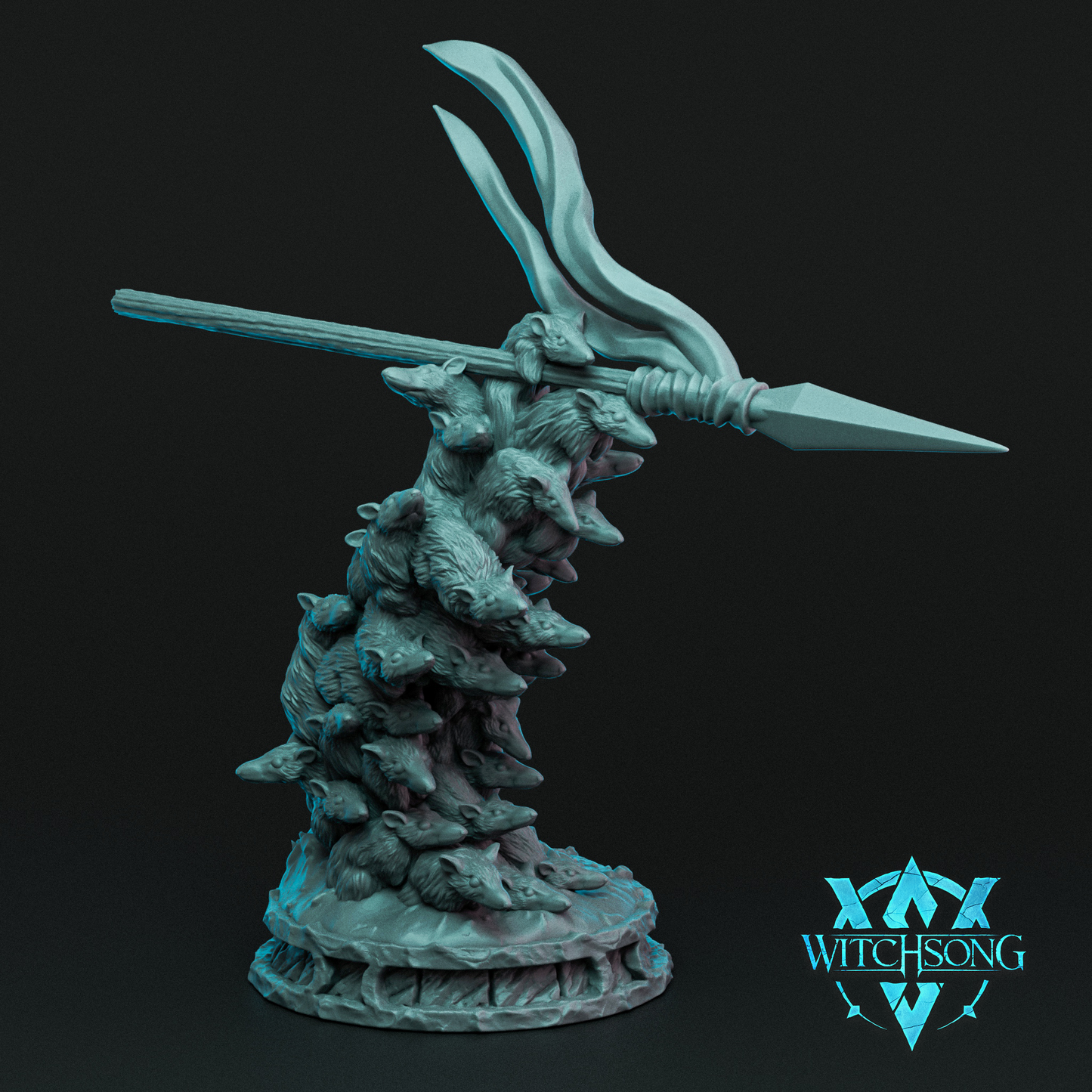 Witchsong Miniatures | Skittering Rat Swarm