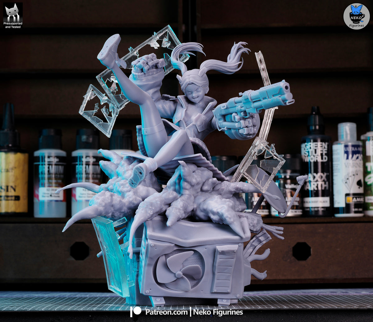 Neko Figurines Rebecca - Cyberpunk Edgerunners