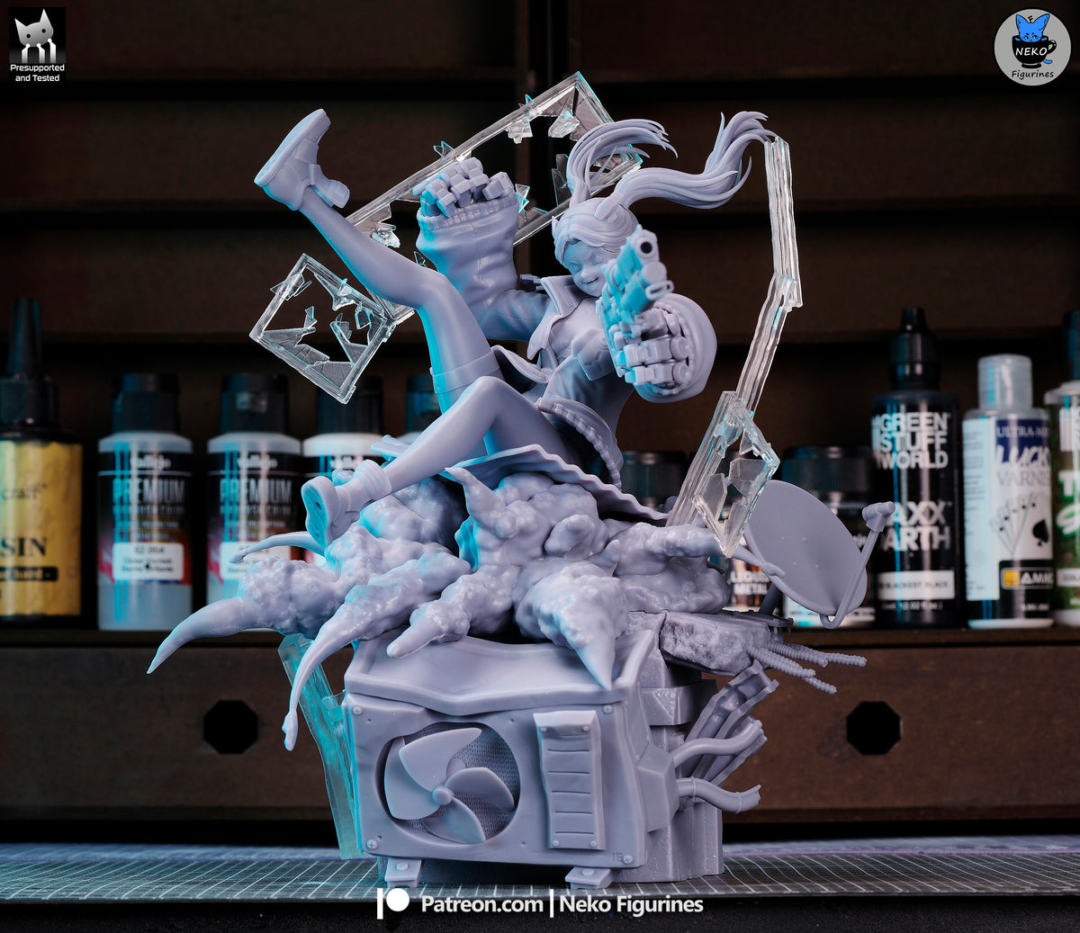 Neko Figurines Rebecca - Cyberpunk Edgerunners