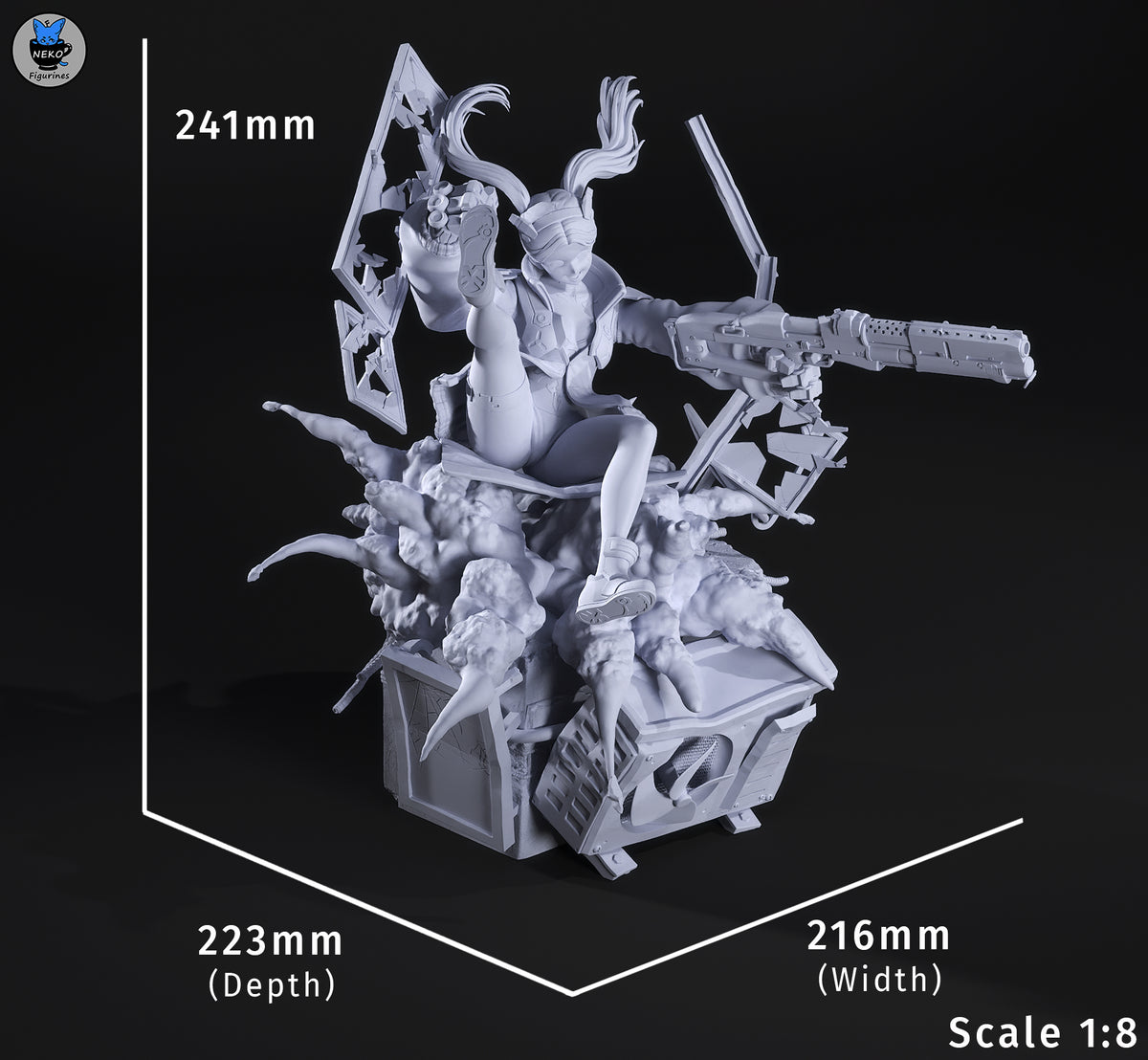 Neko Figurines Rebecca - Cyberpunk Edgerunners
