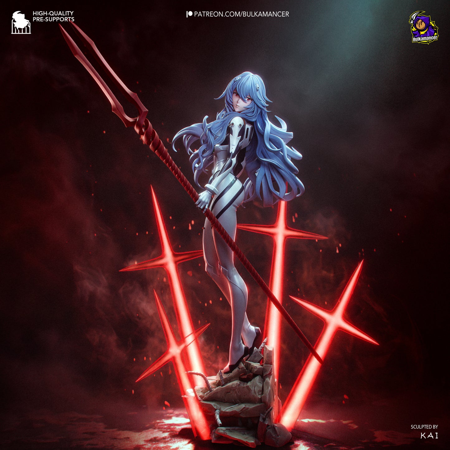 Bulkamancer Sculps Rei - Evangelion