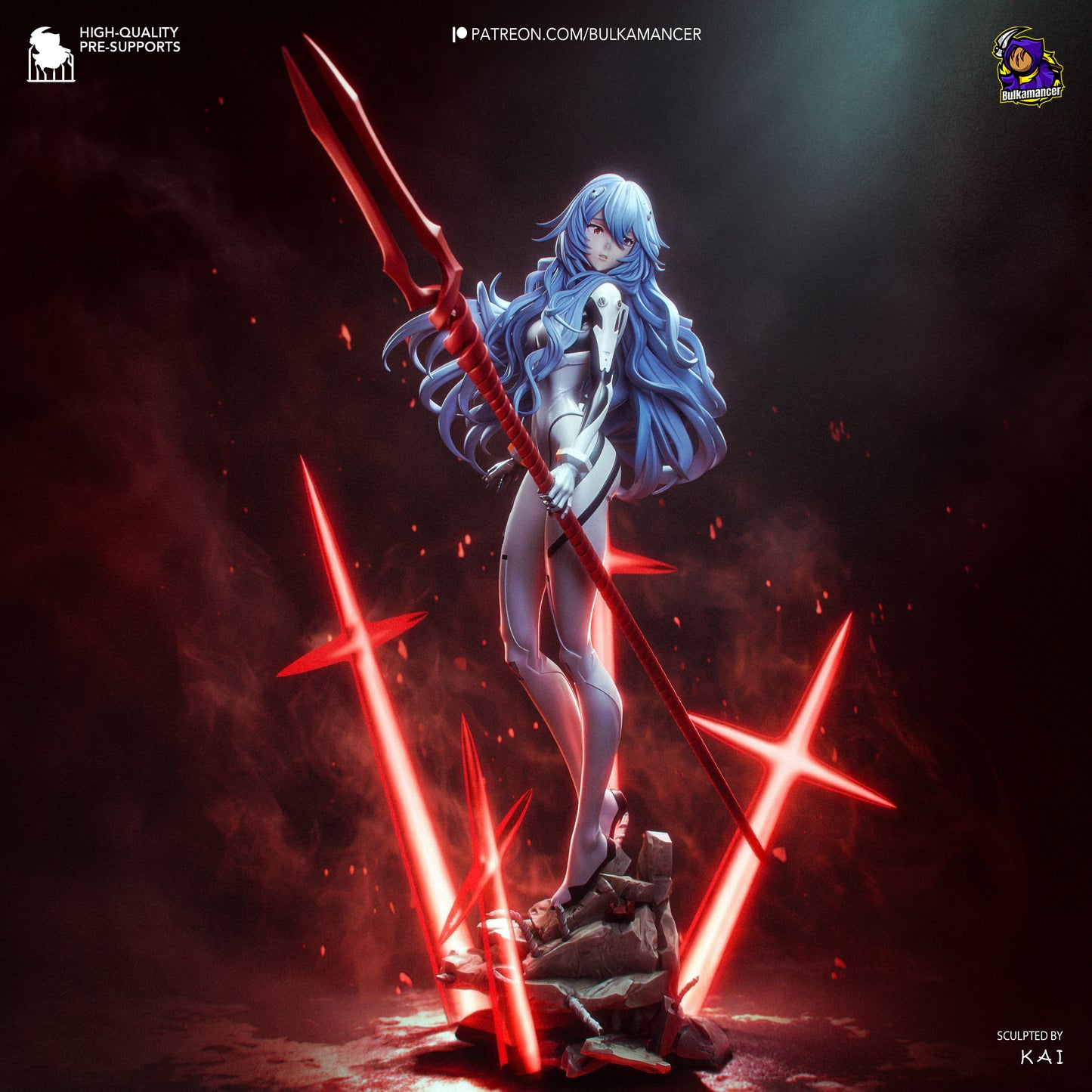 Bulkamancer Sculps Rei - Evangelion