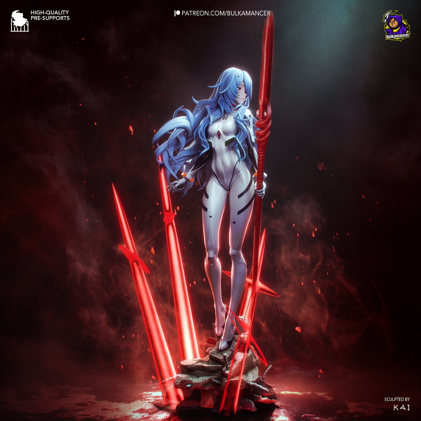 Bulkamancer Sculps Rei - Evangelion