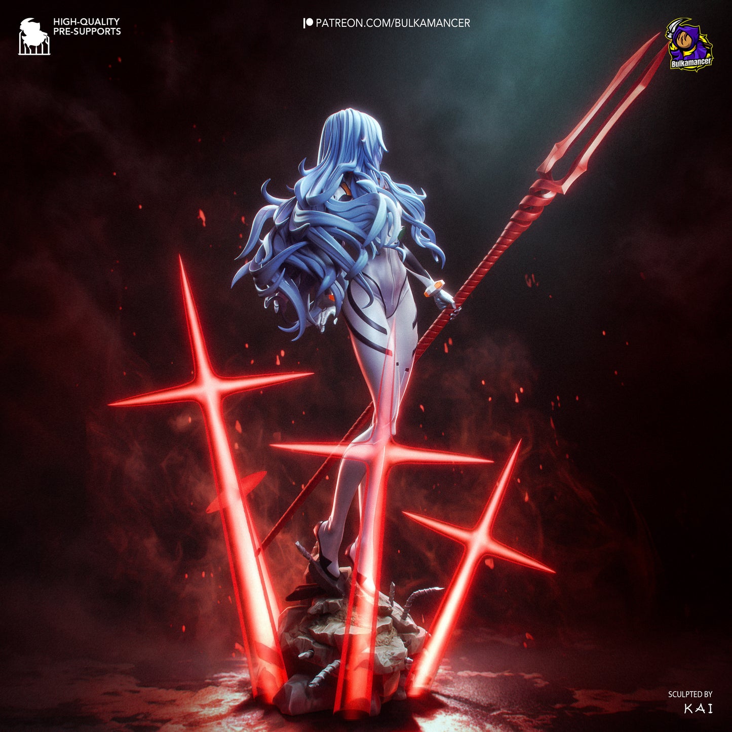 Bulkamancer Sculps Rei - Evangelion