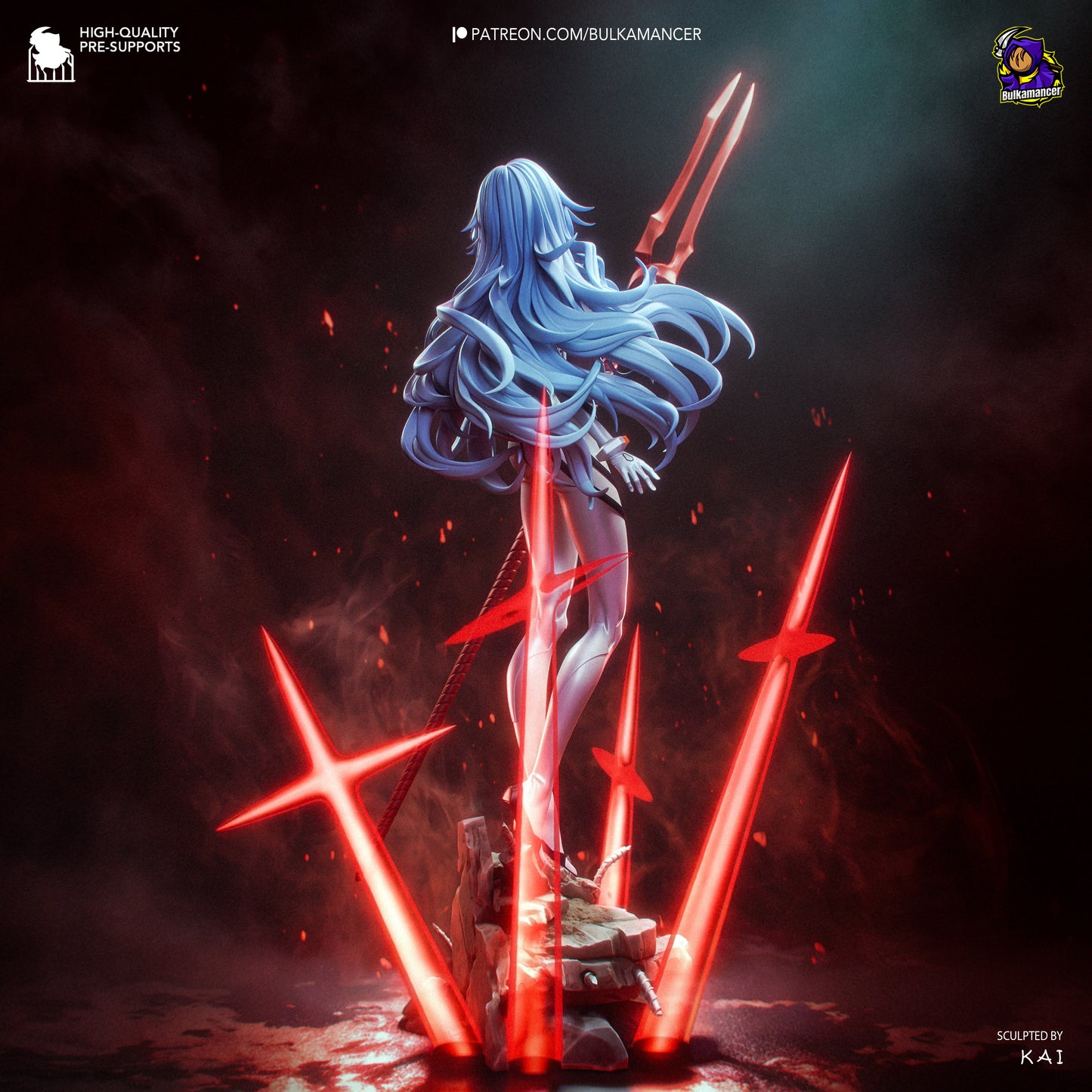 Bulkamancer Sculps Rei - Evangelion