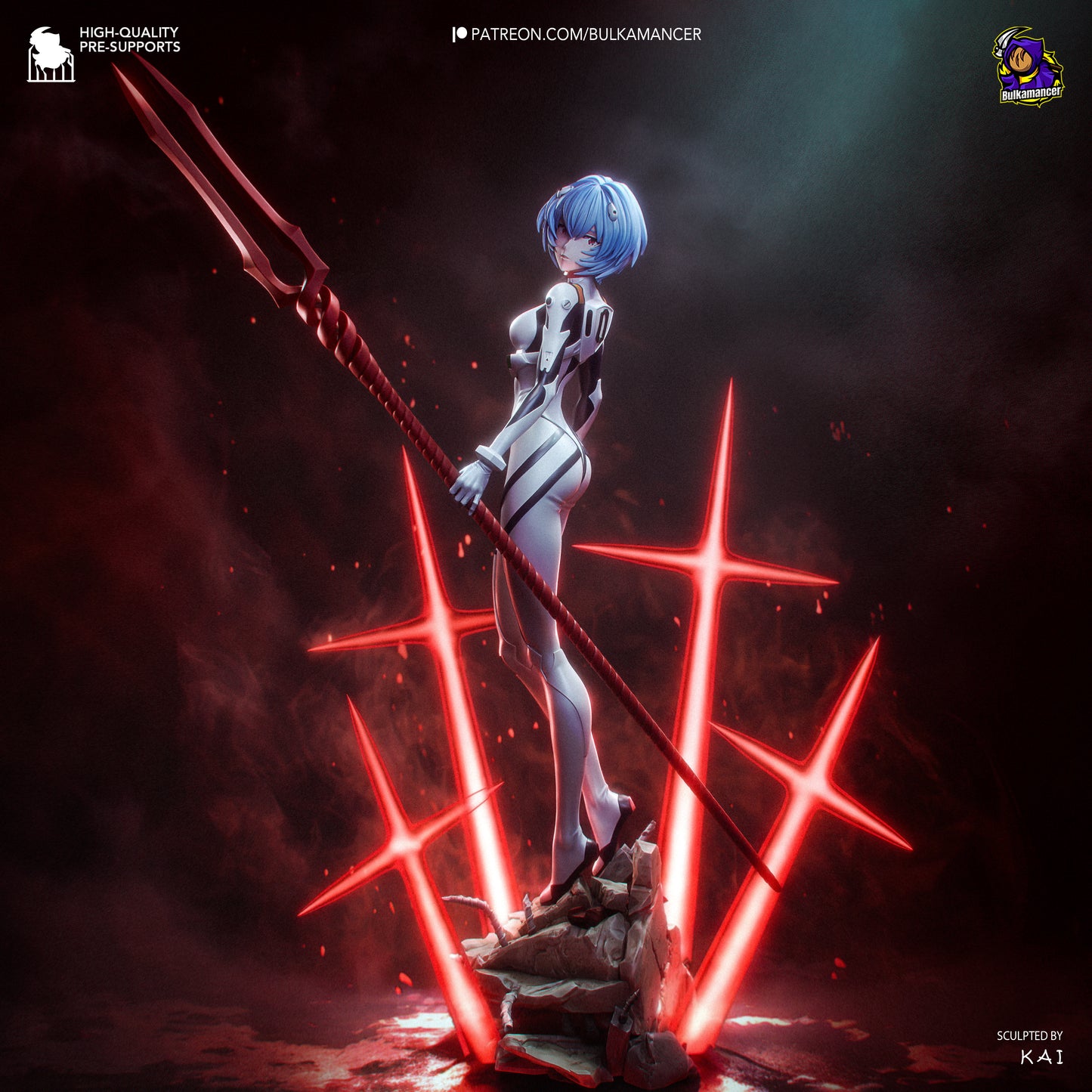 Bulkamancer Sculps Rei - Evangelion