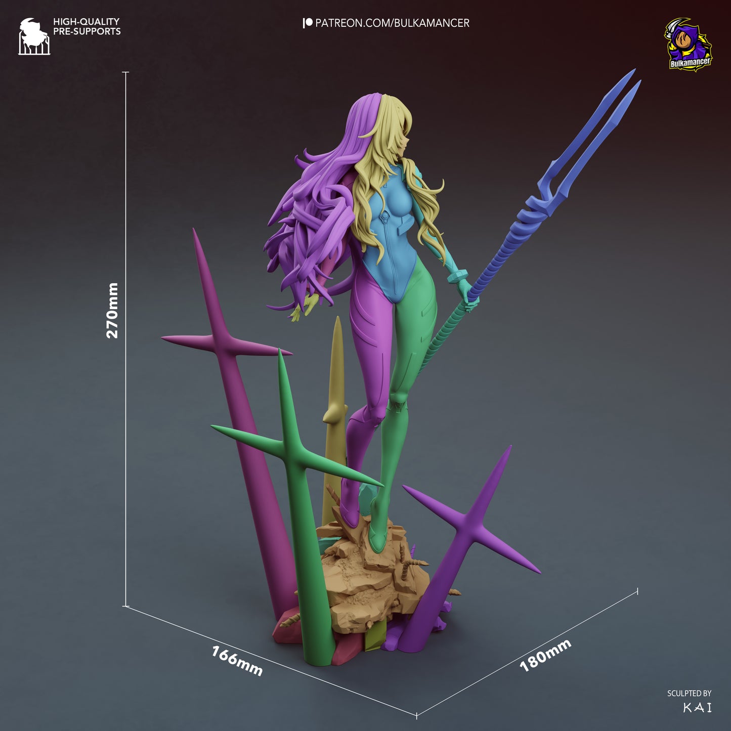 Bulkamancer Sculps Rei - Evangelion