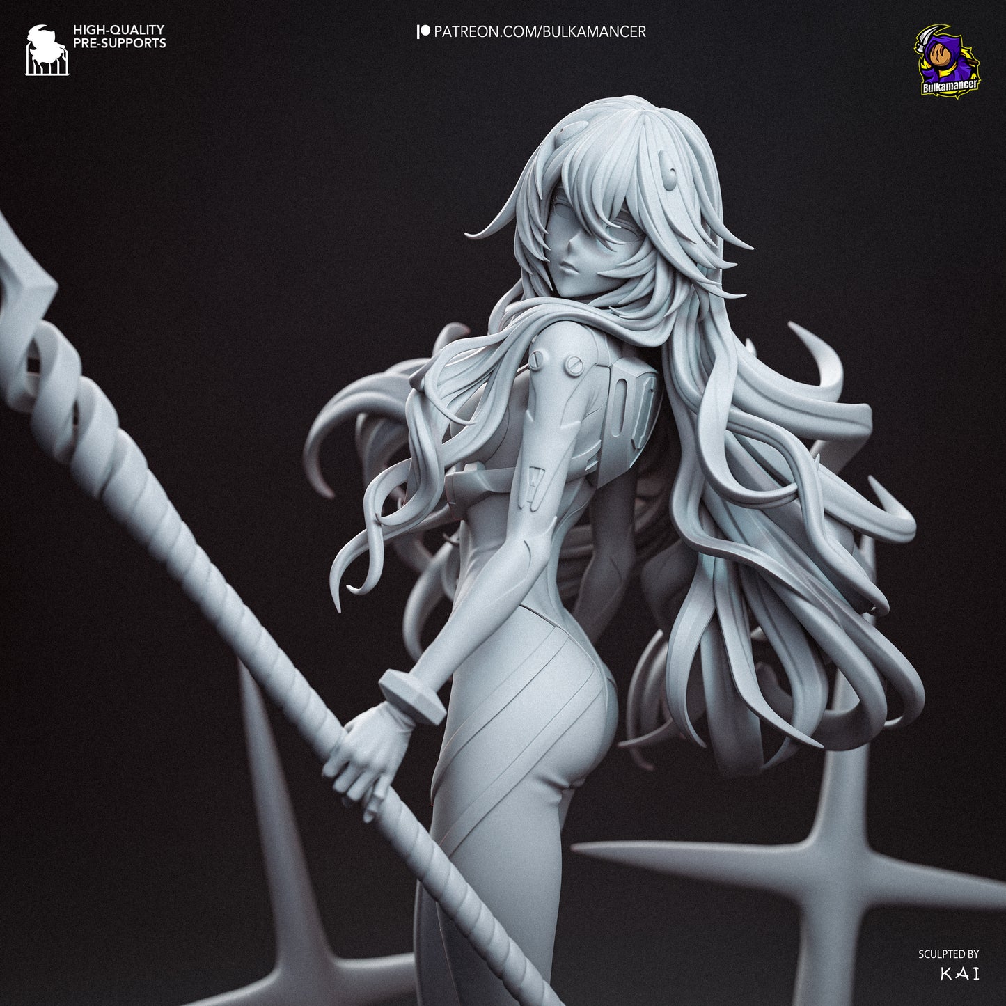 Bulkamancer Sculps Rei - Evangelion