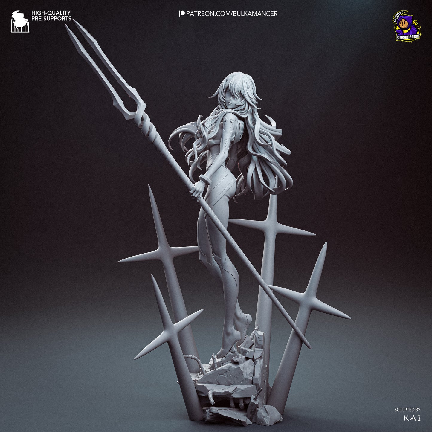 Bulkamancer Sculps Rei - Evangelion