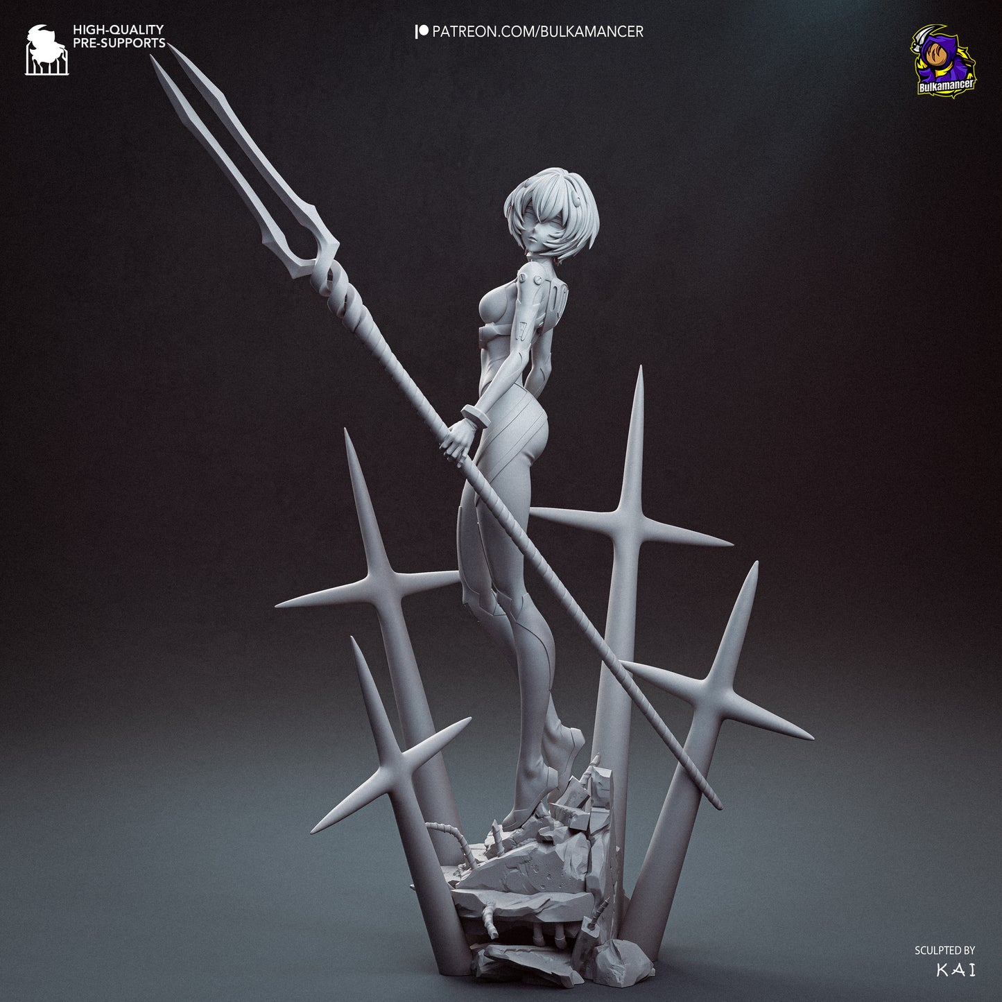Bulkamancer Sculps Rei - Evangelion