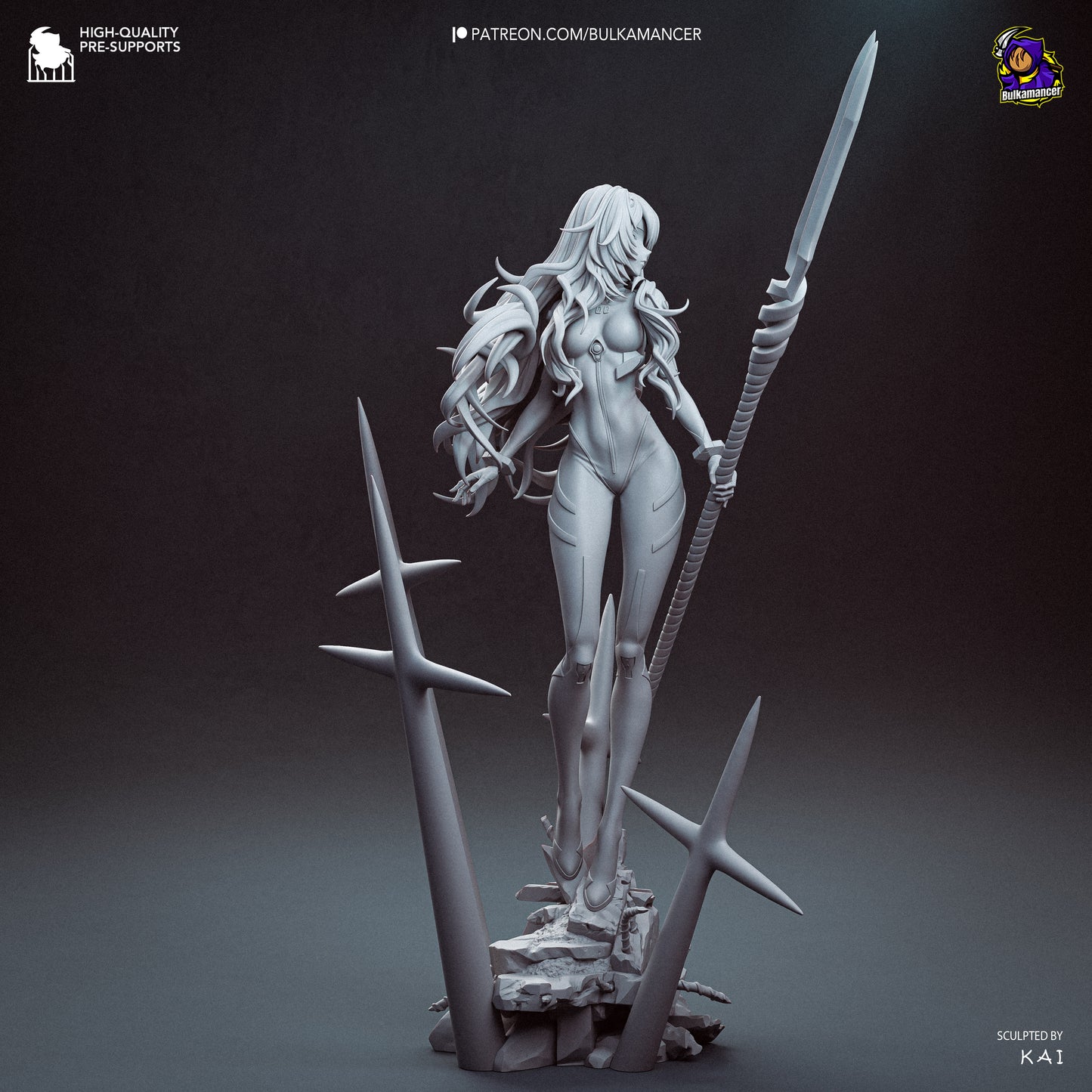 Bulkamancer Sculps Rei - Evangelion