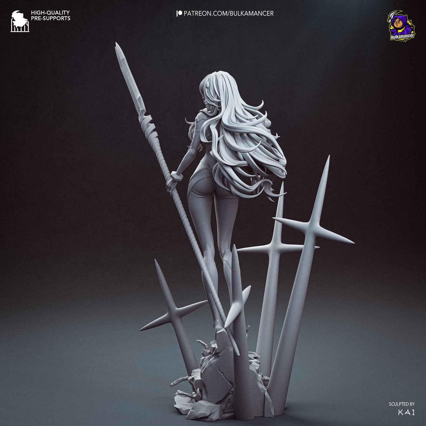 Bulkamancer Sculps Rei - Evangelion