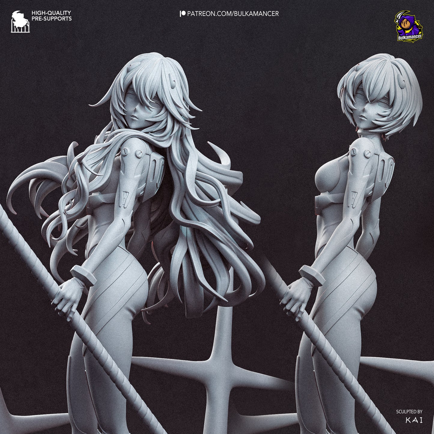 Bulkamancer Sculps Rei - Evangelion