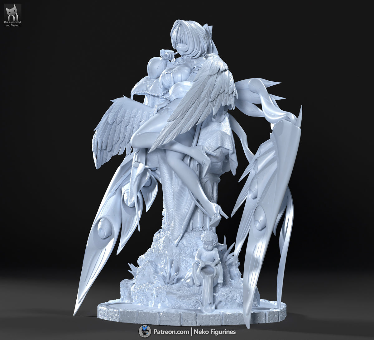 Neko Figurines Remielle Dan - Zenless Zone Zero